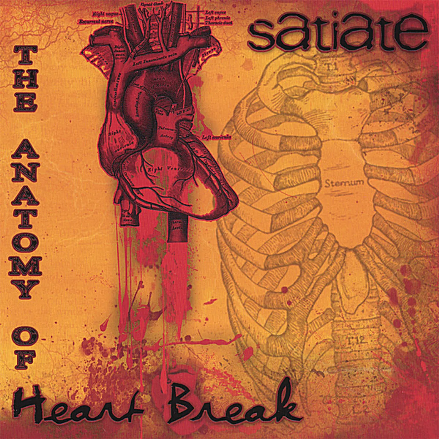Satiate ANATOMY OF HEARTBREAK CD