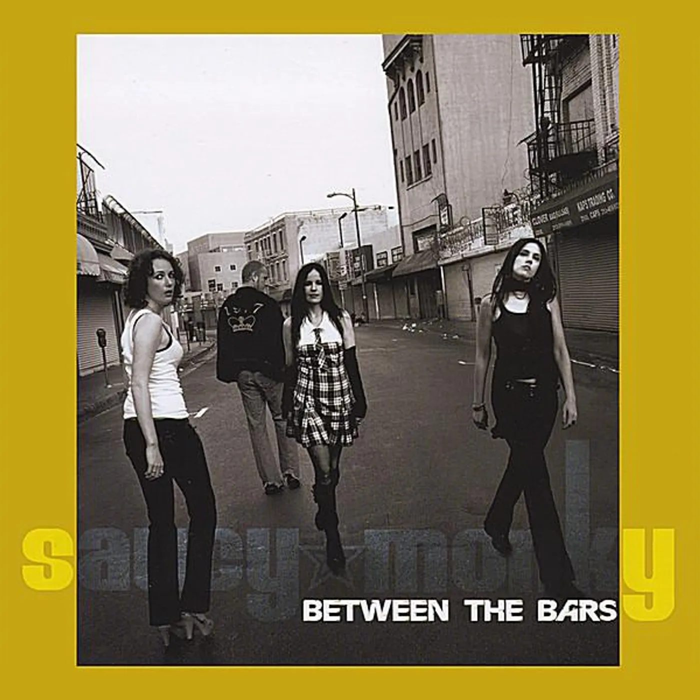 Saucy Monky BETWEEN THE BARS CD