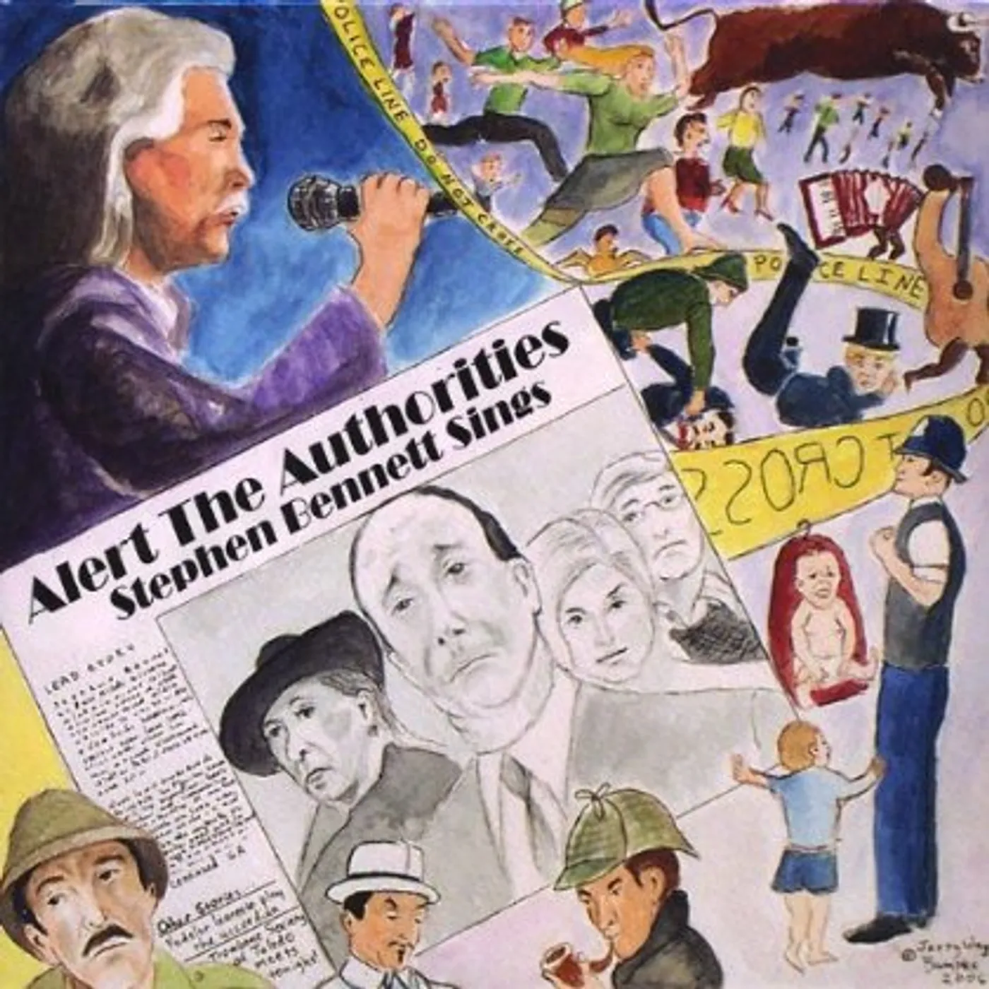 Stephen Bennett ALERT THE AUTHORITIES CD
