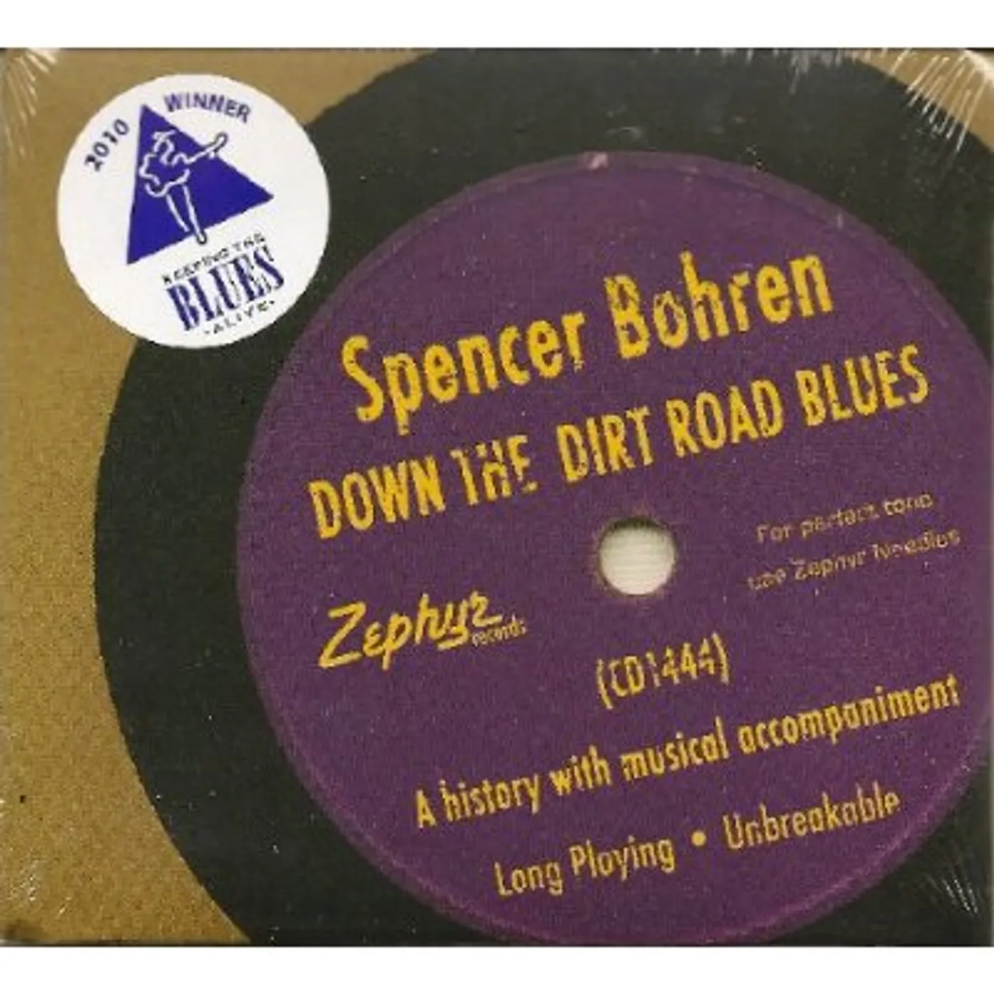 Spencer Bohren DOWN THE DIRT ROAD BLUES CD