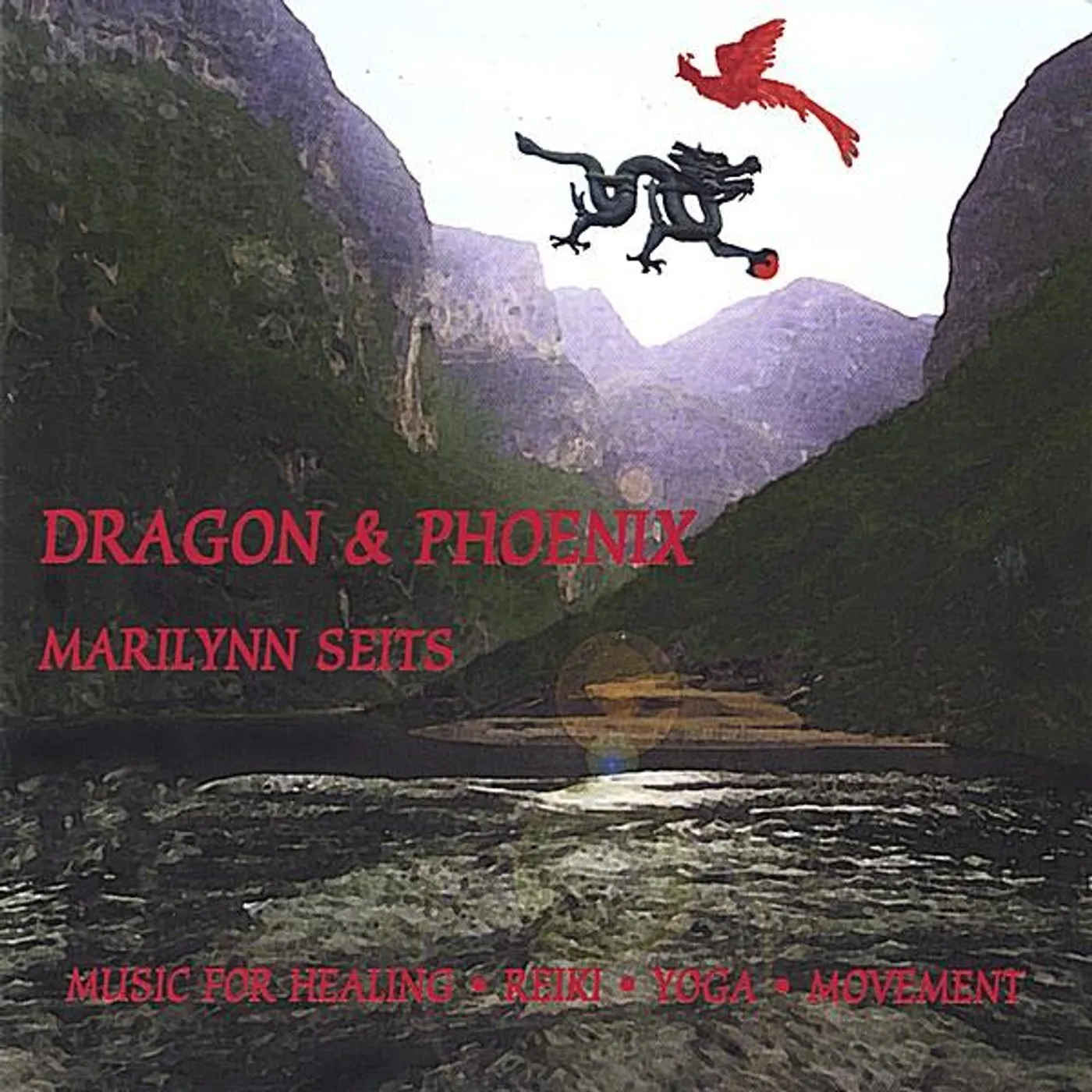 Marilynn Seits DRAGON & PHOENIX-MUSIC FOR MASSAGE YOGA TAI CHI & CD