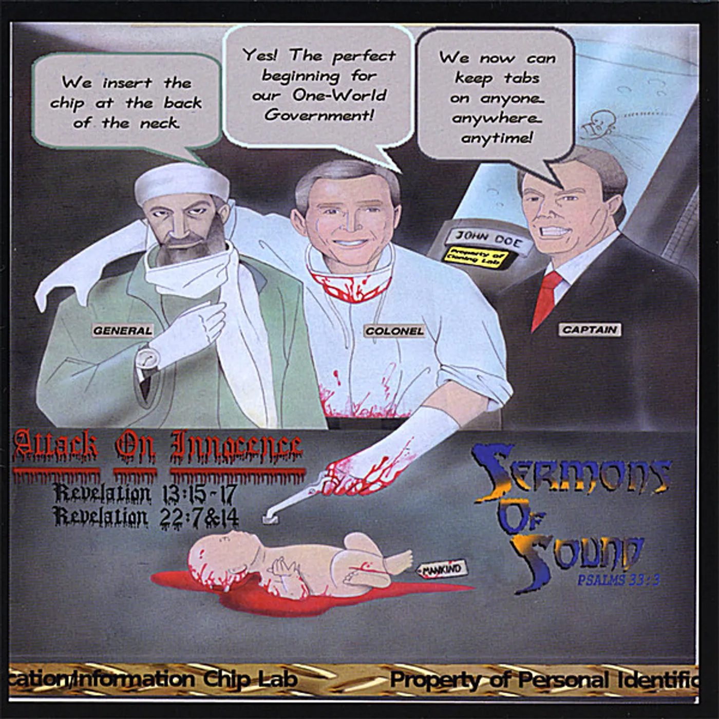 Sermons Of Sound ATTACK ON INNOCENCE CD