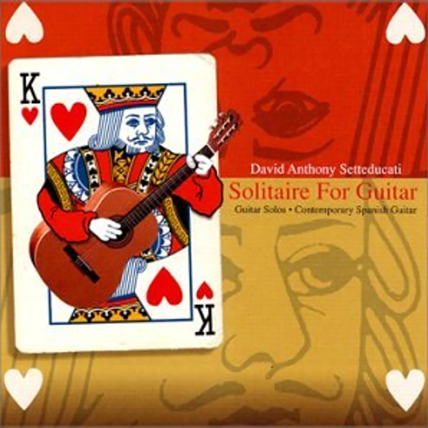 Dave Anthony Setteducati SOLITAIRE FOR GUITAR CD