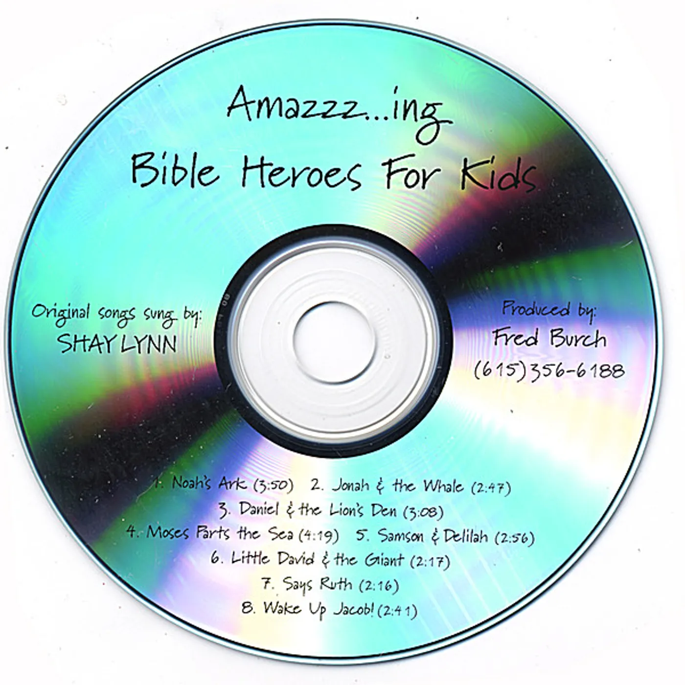 Shay Lynn AMAZZZ ING BIBLE HEROES FOR KIDS CD