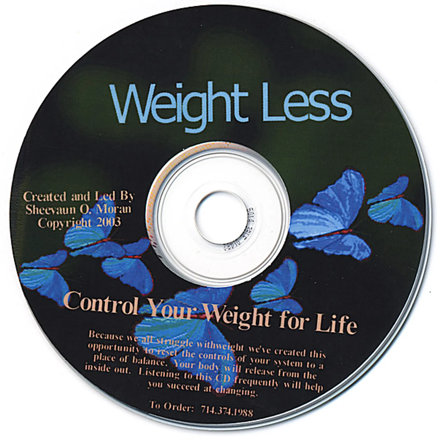 Sheevaun Moran WEIGHT LESS CD