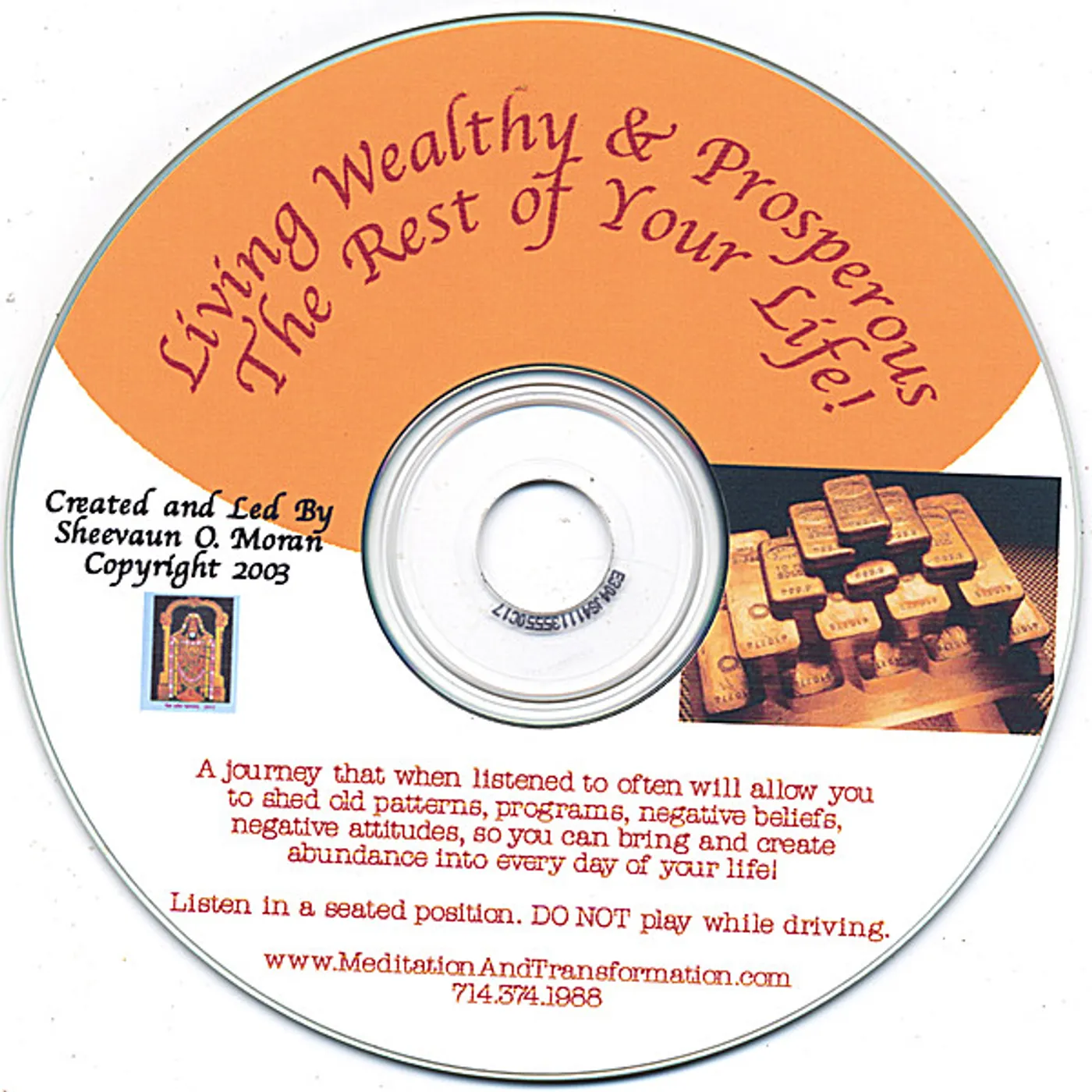 Sheevaun Moran LIVING WEALTHY & PROSPEROUS CD