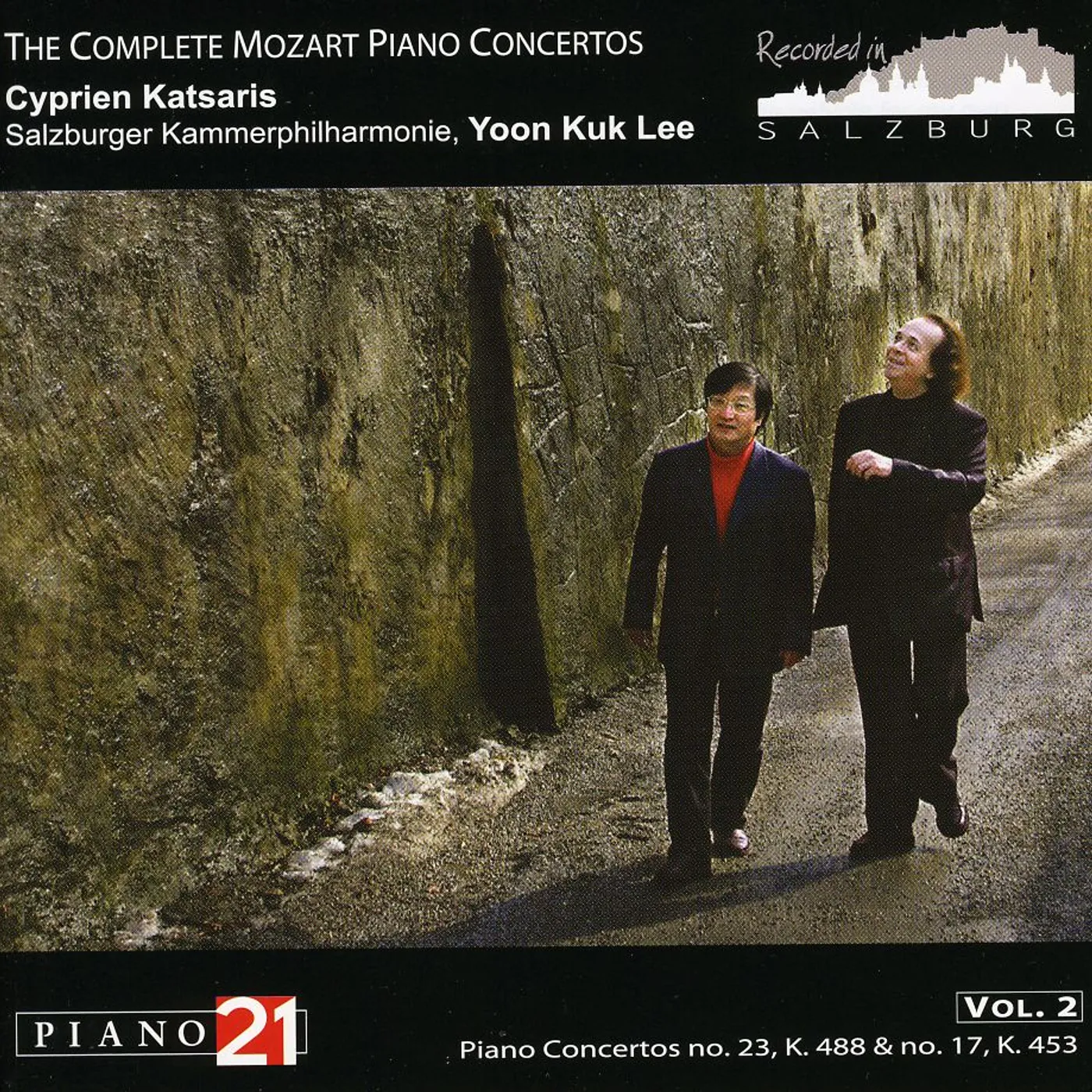 Wolfgang Amadeus Mozart CONCERTOS PIANO 2 CD