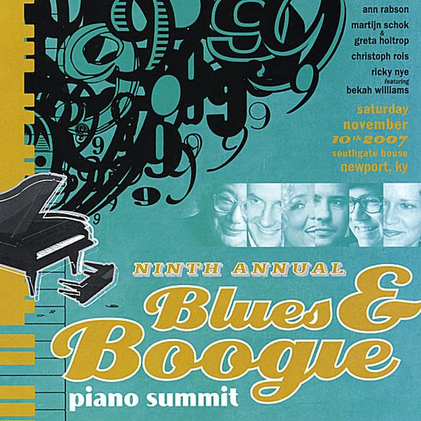 Ricky Nye HIGHLIGHTS FROM THE NINTH ANNUAL BLUES & BOOGIE PI CD