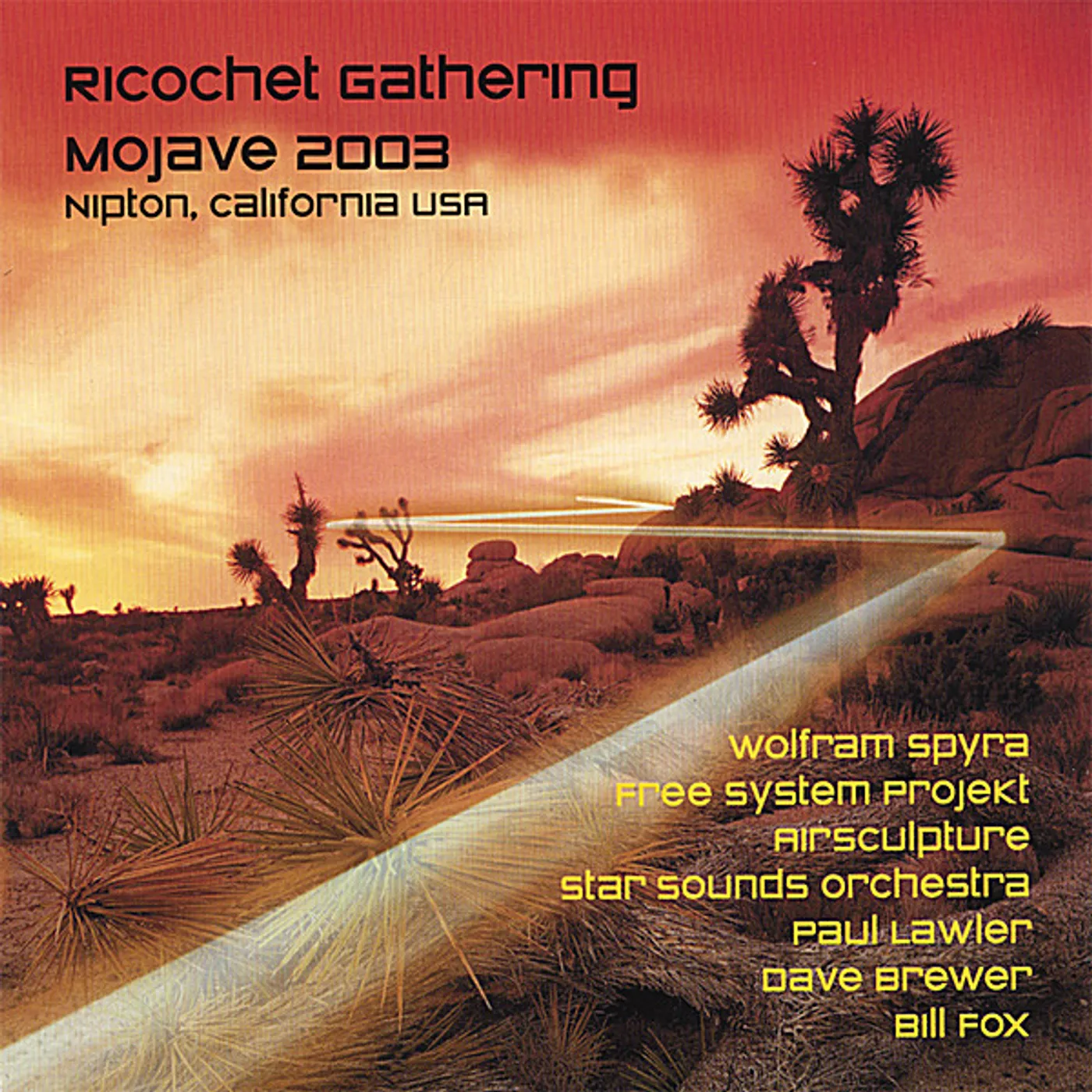 Ricochet Gathering MOJAVE 2003 CD