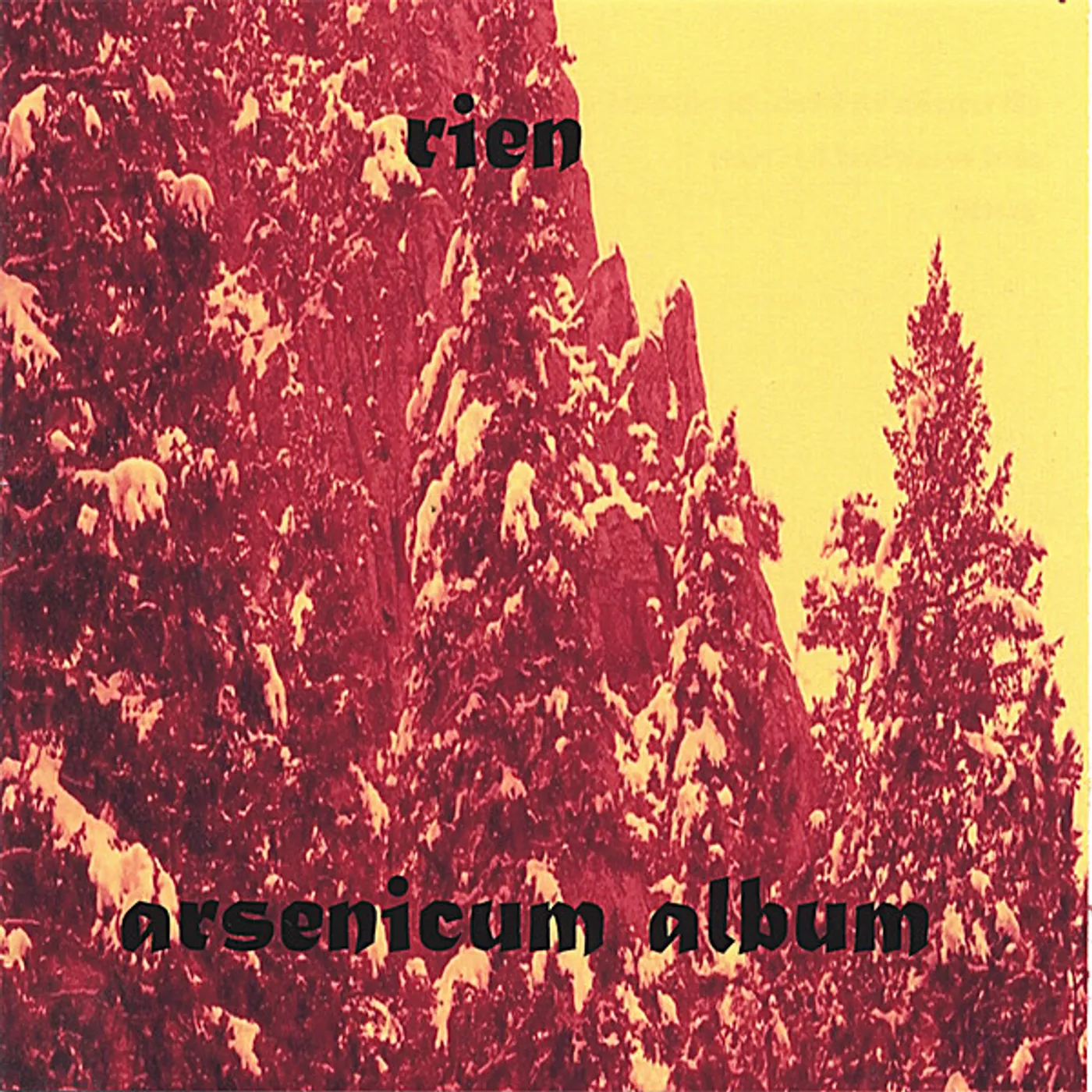 RIEN ARSENICUM ALBUM CD