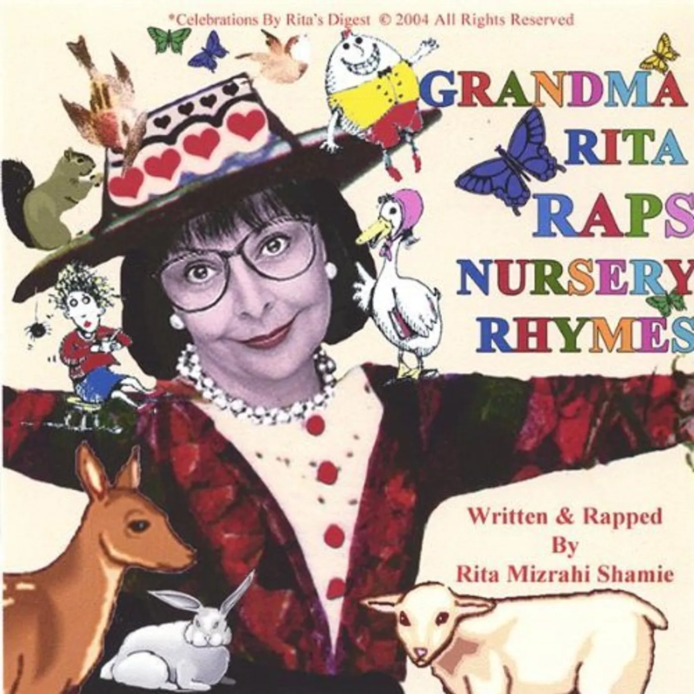 Rita Mizrahi Shamie GRANDMA RITA RAPS NURSERY RHYMES. CD