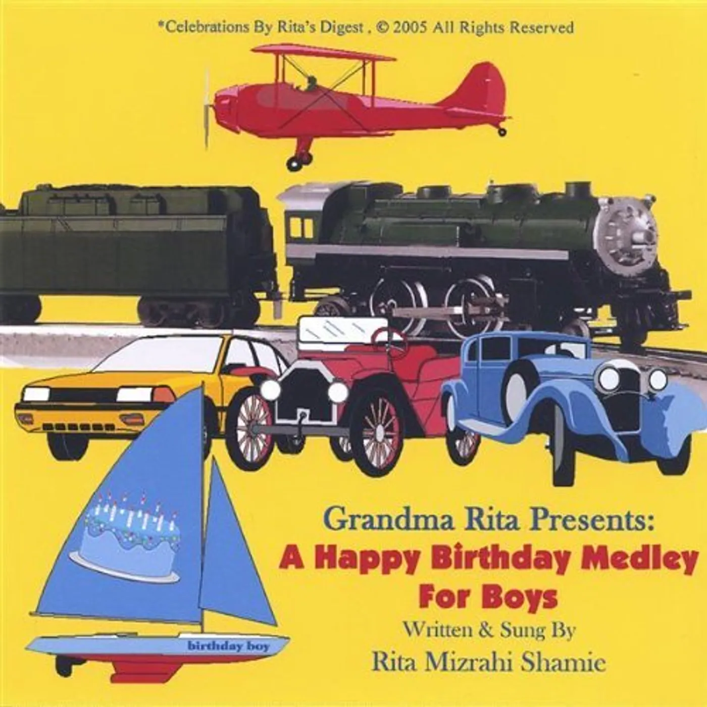 Rita Mizrahi Shamie GRANDMA RITA PRESENTS A HAPPY BIRTHDAY MEDLEY FOR CD