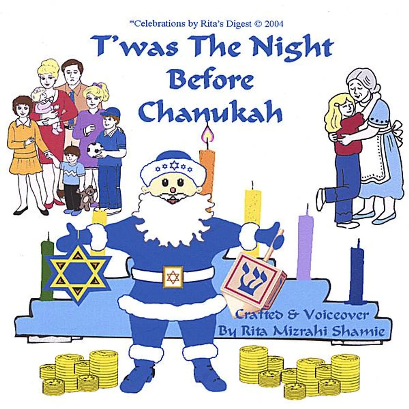 Rita Mizrahi Shamie GRANDMA RITA PRESENTS T'WAS THE NIGHT BEFORE CHANU CD