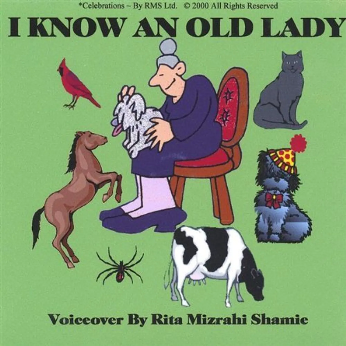 Rita Mizrahi Shamie GRANDMA RITA PRESENTS I KNOW AN OLD LADY. CD