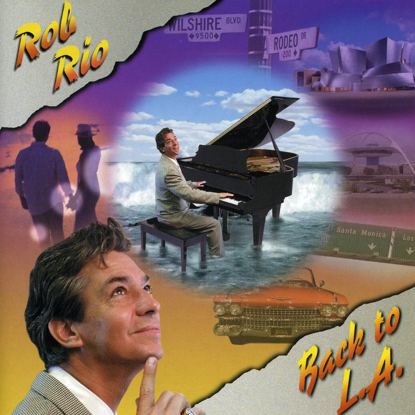 Rob Rio BACK TO L.A. CD