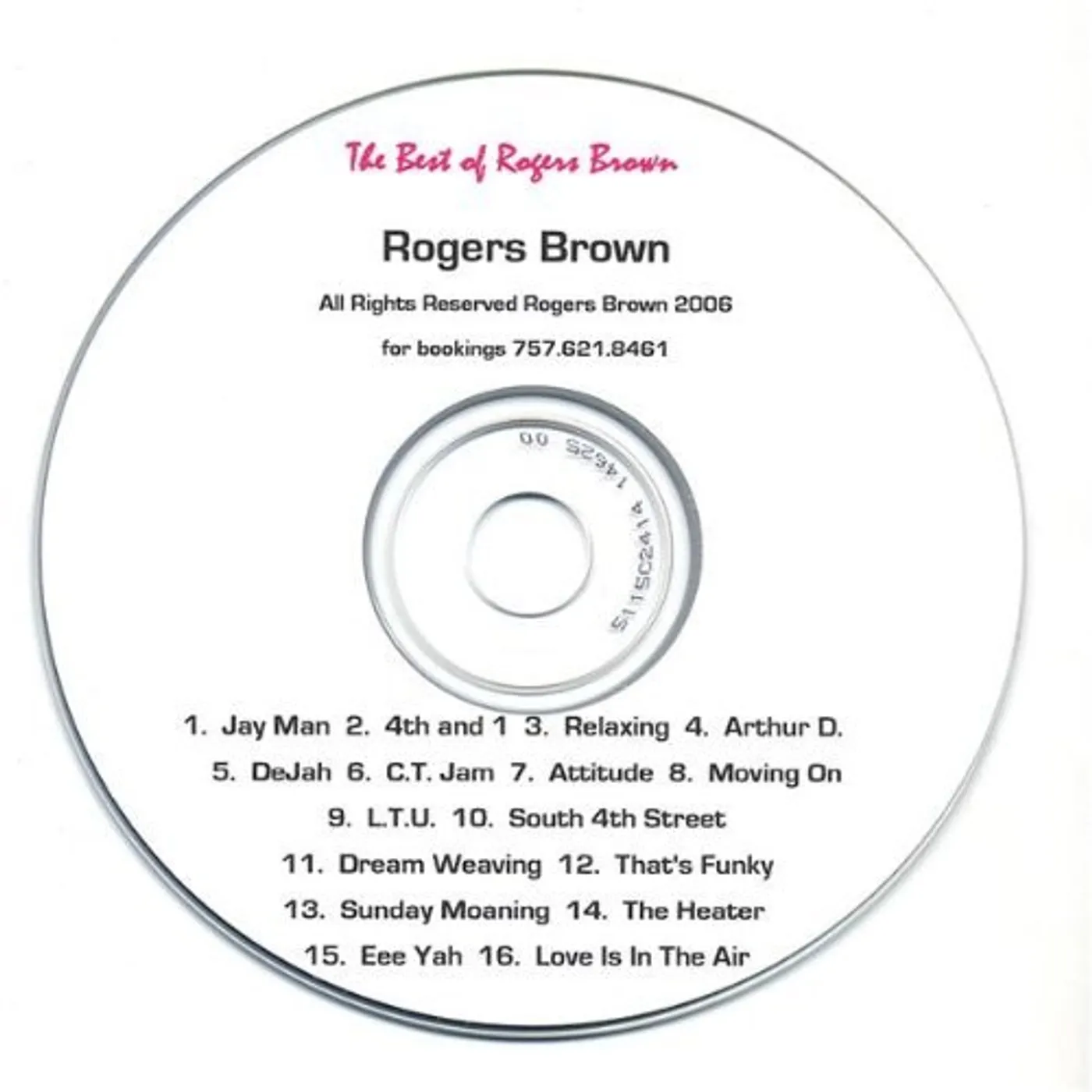 BEST OF ROGERS BROWN CD