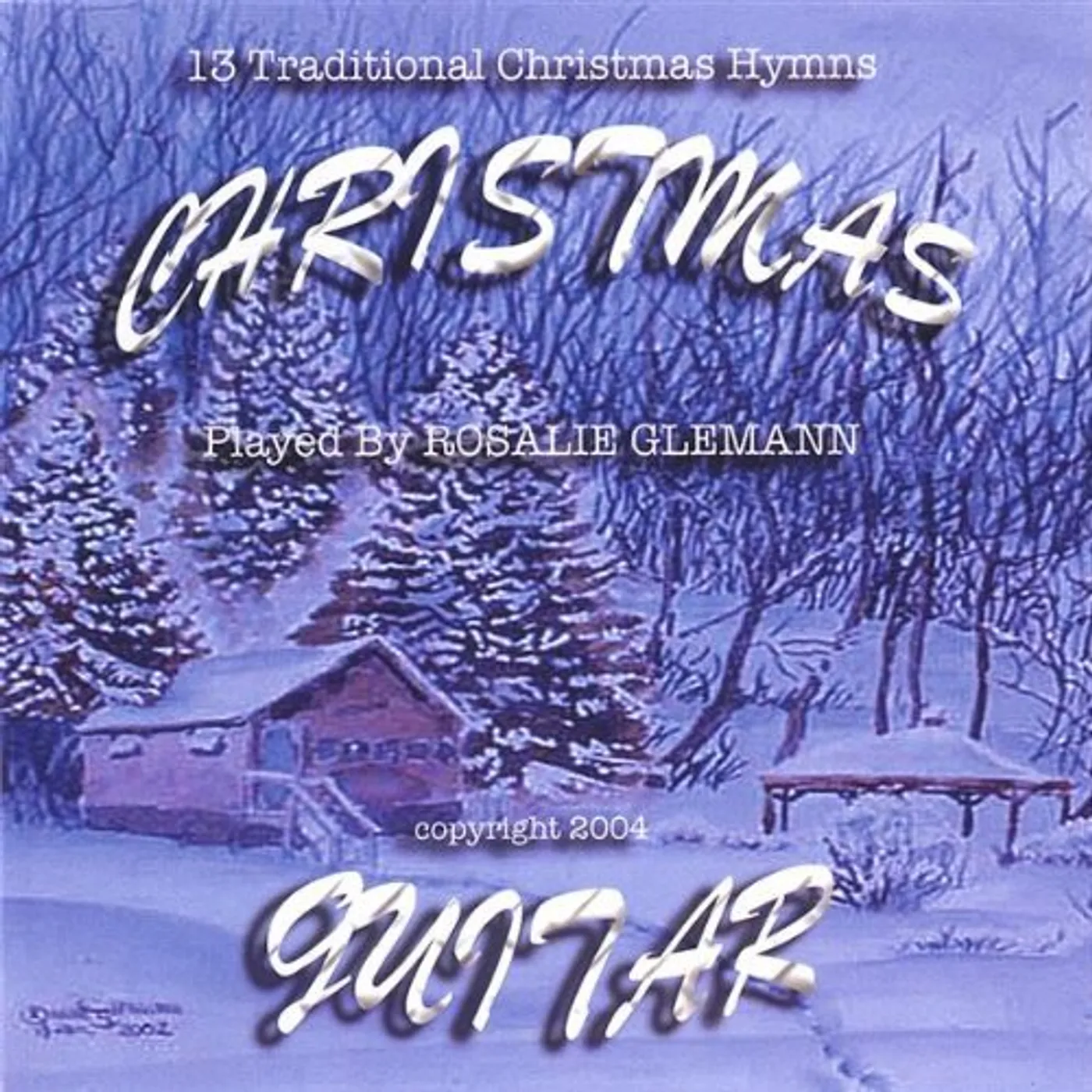 Rosalie Glemann CHRISTMAS GUITAR CD