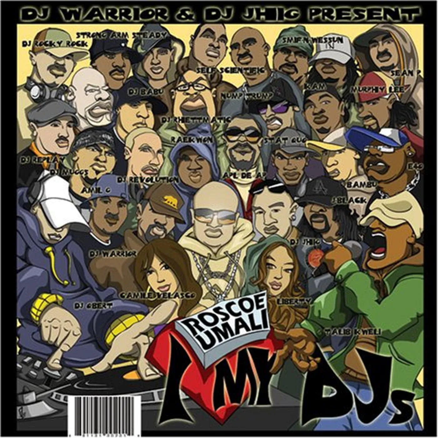 Roscoe Umali I LOVE MY DJS CD