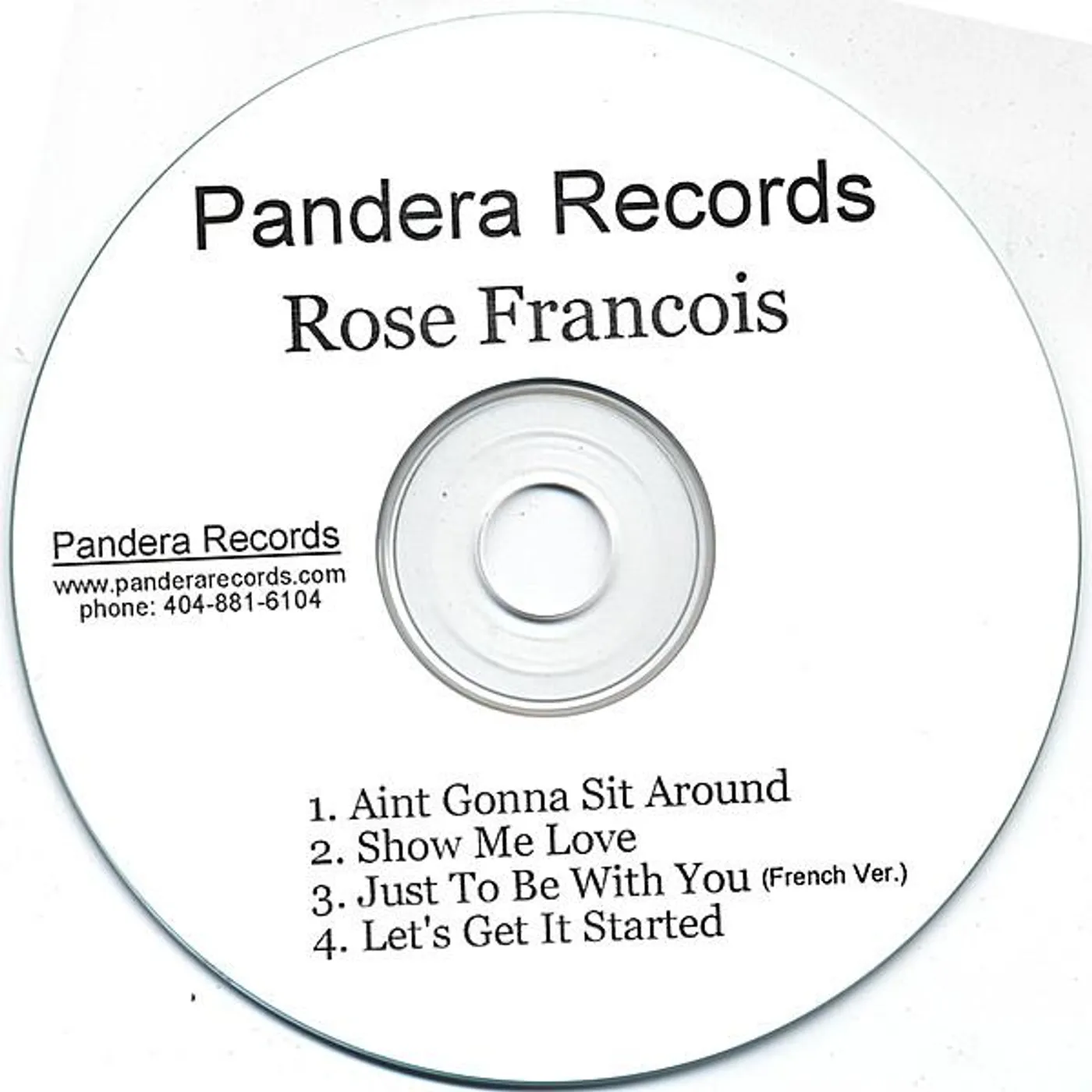 Rose Francois SHOW ME LOVE CD