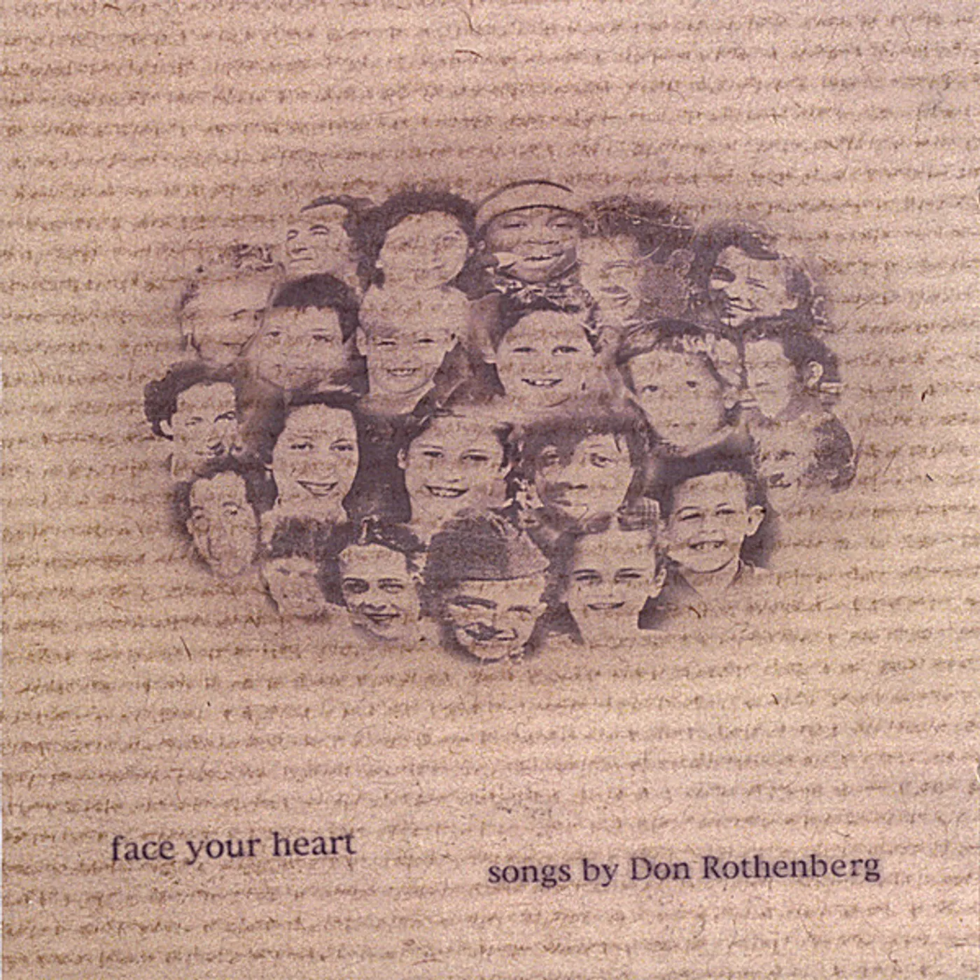 Don Rothenberg FACE YOUR HEART CD