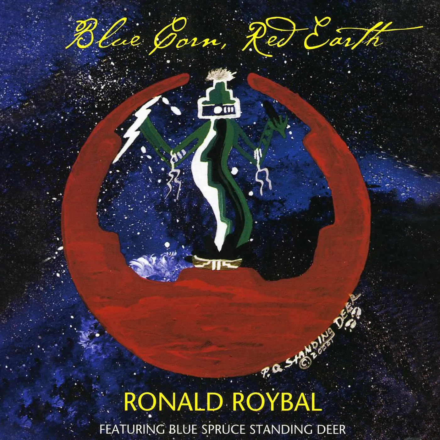 Ronald Roybal BLUE CORN RED EARTH CD