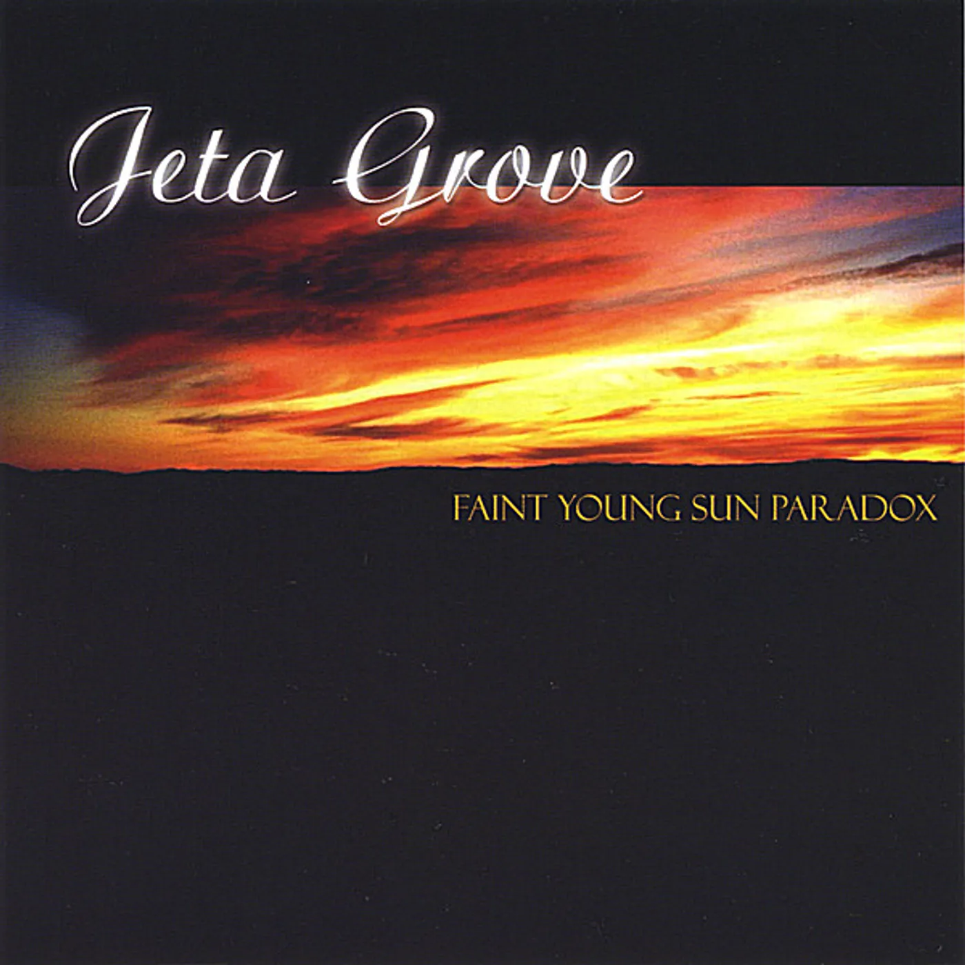 Jeta Grove FAINT YOUNG SUN PARADOX CD