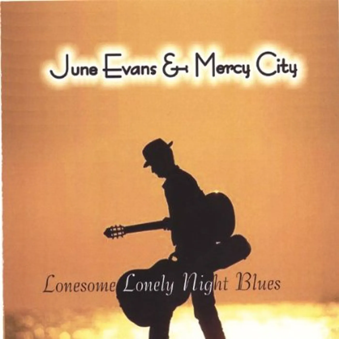 June Evans & Mercy City LONESOME LONELY NIGHT BLUES CD