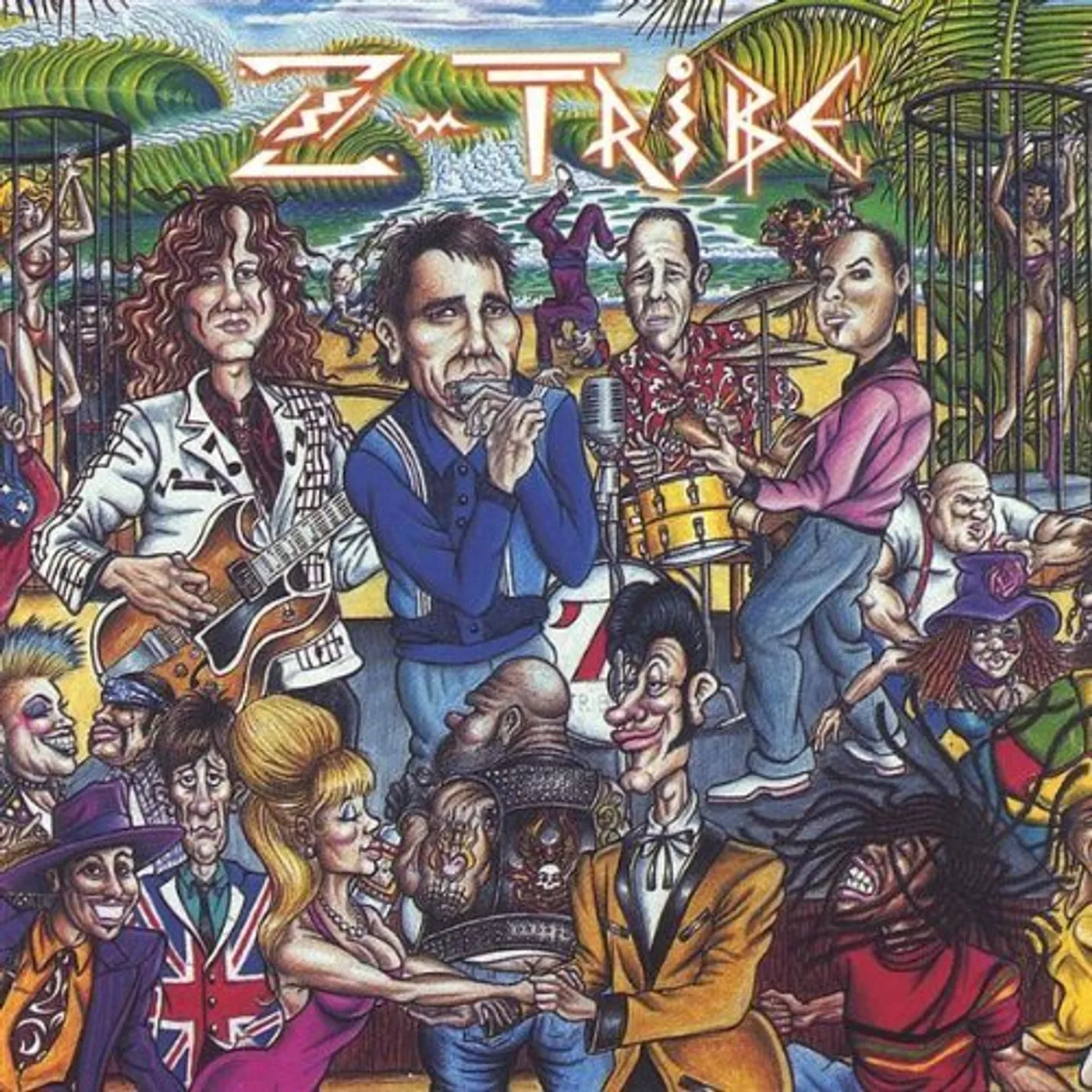 Jimmy Z & The ZTribe CAUGHT INSIDE CD