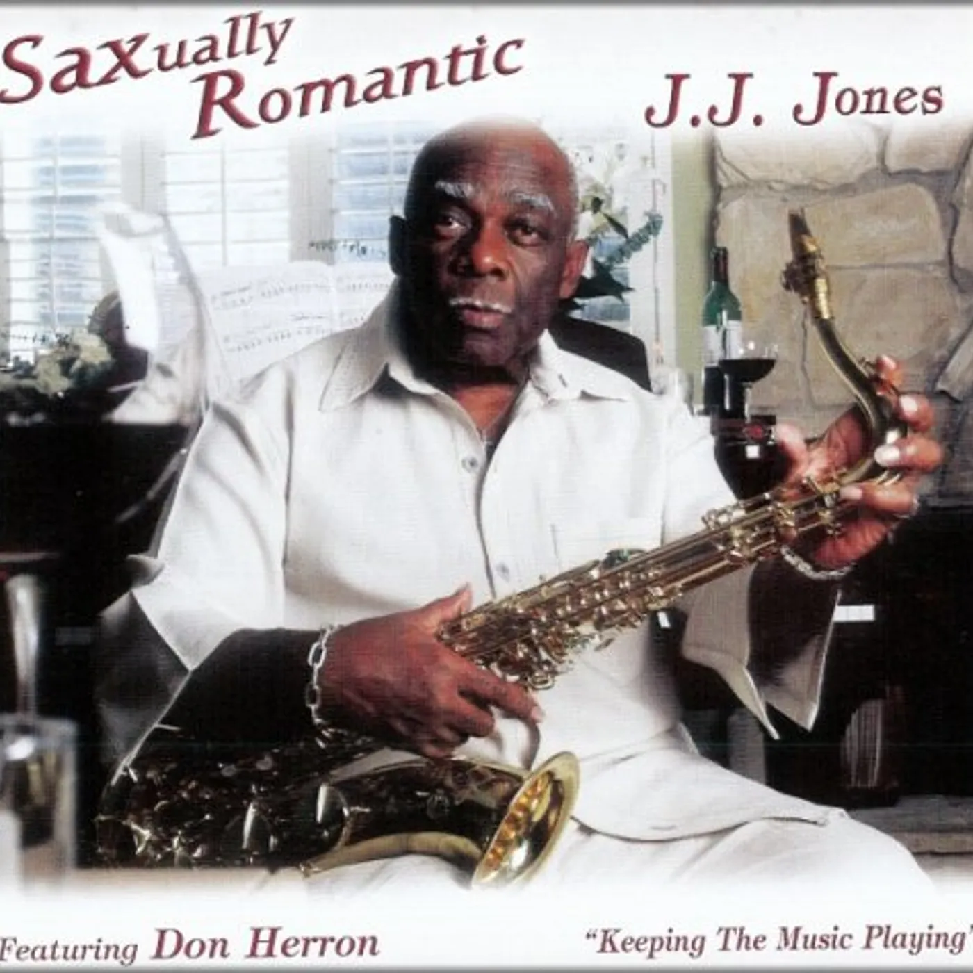 J.J. Jones SAXUALLY ROMANTIC CD