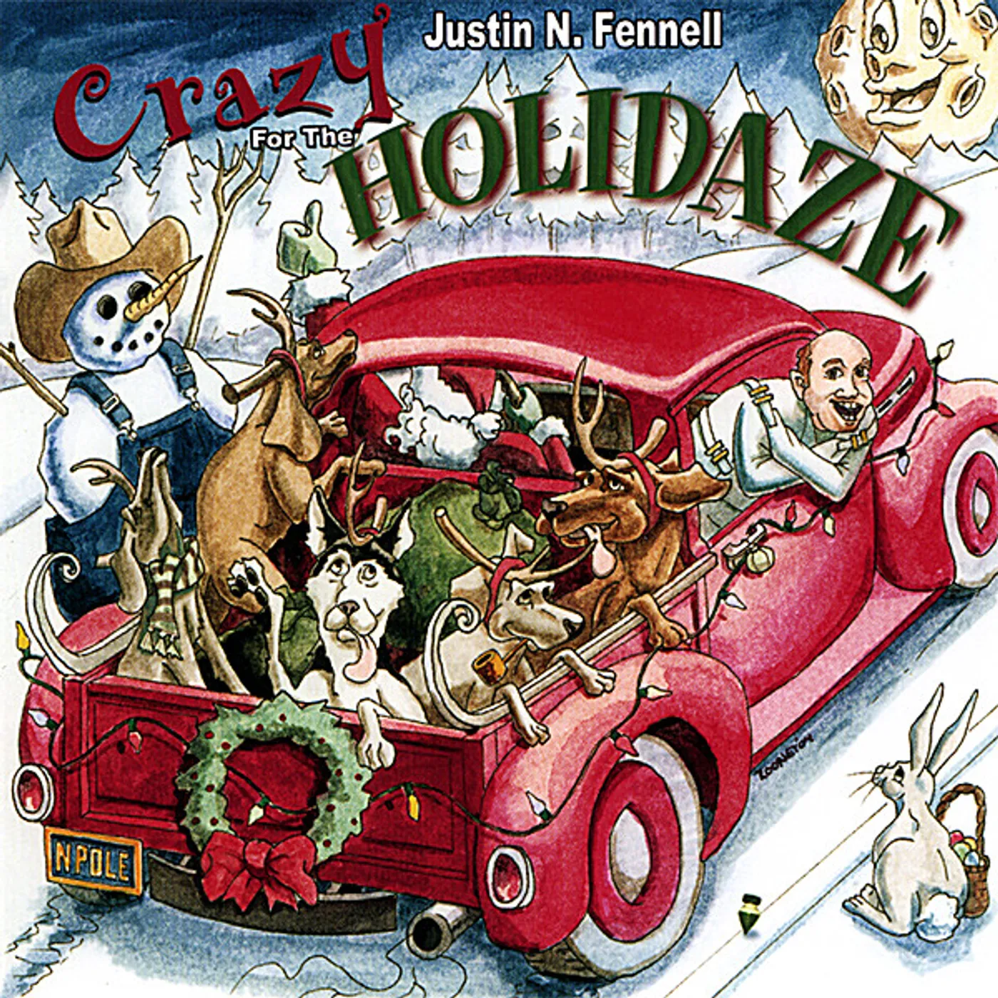 Justin N. Fennell CRAZY FOR THE HOLIDAZE CD