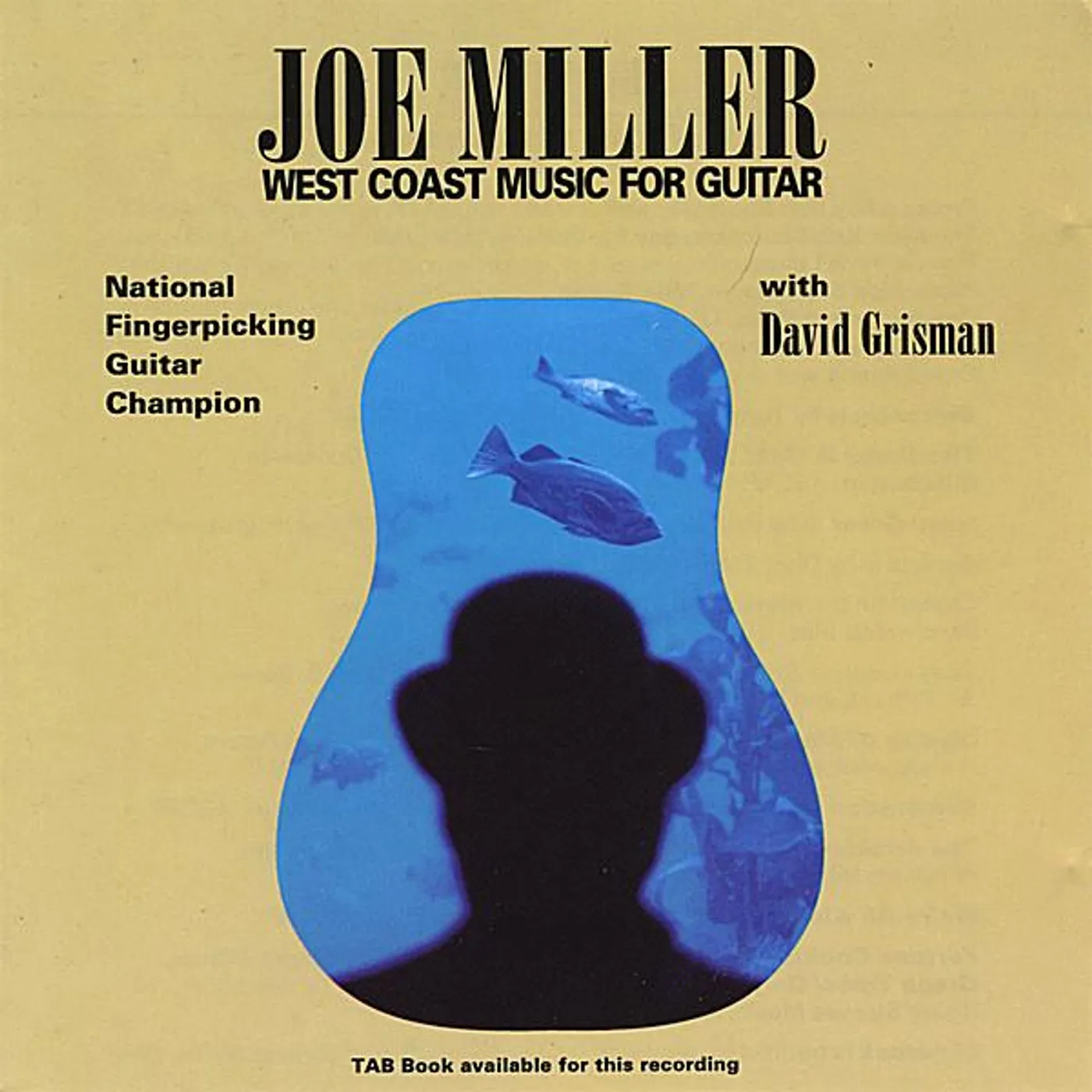 Joe Miller WEST COAST MUSIC FOR GUITAR CD