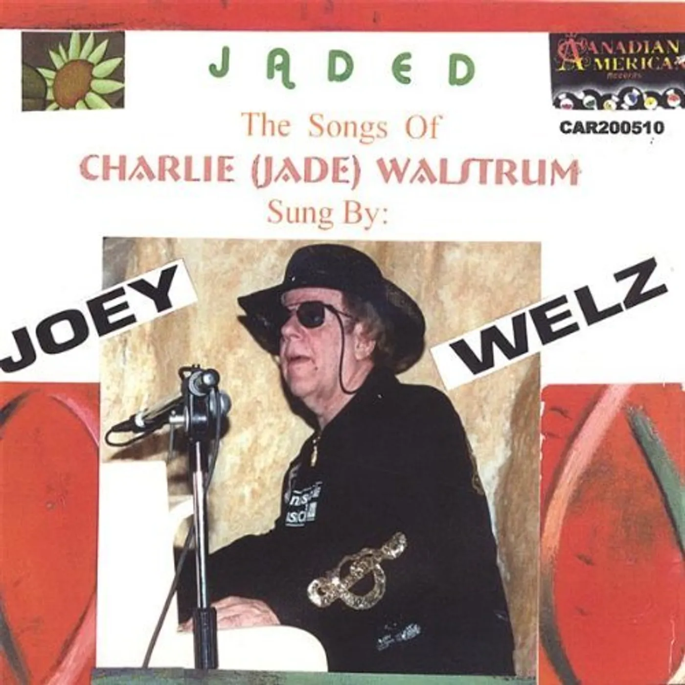 Joey Welz JADED CD