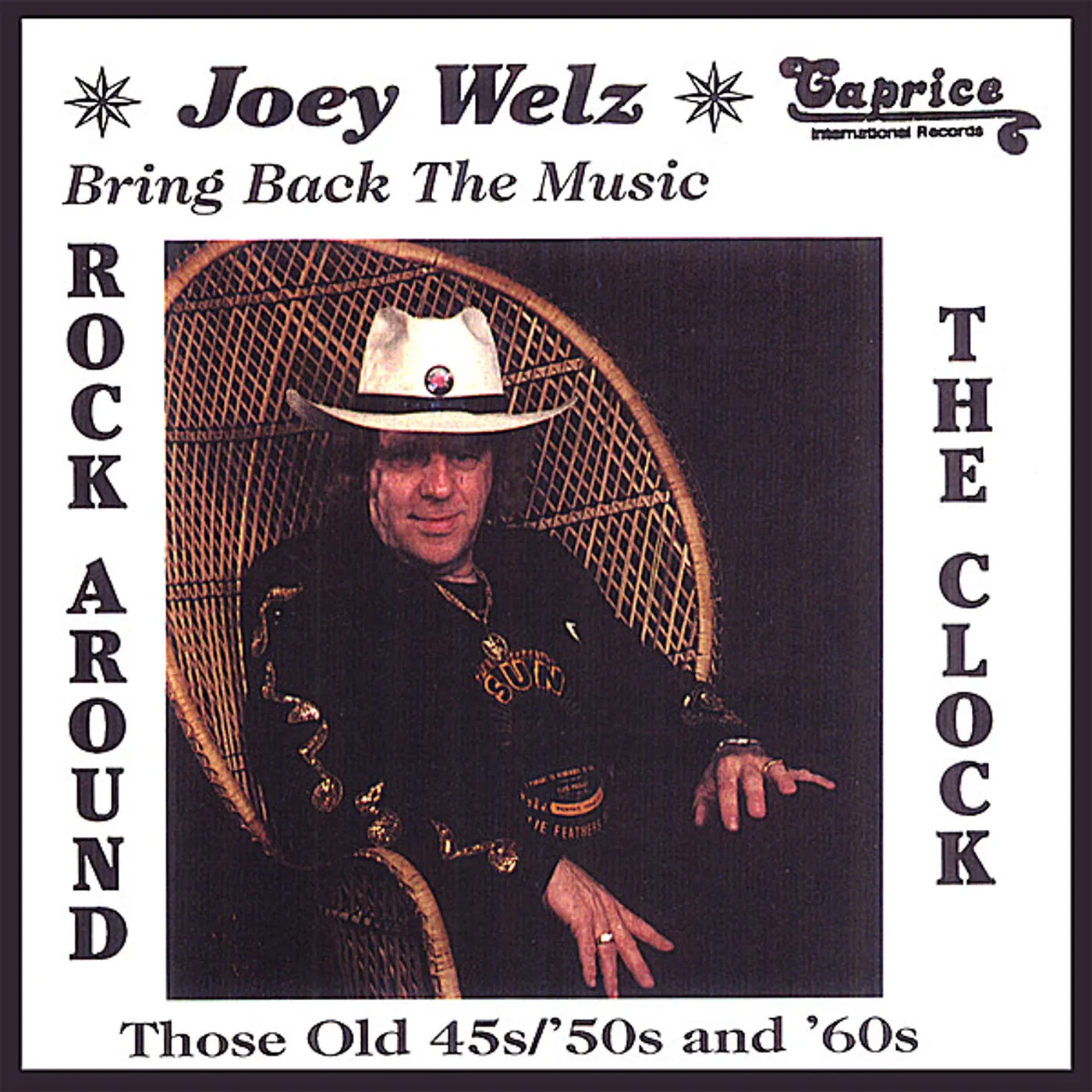 Joey Welz BRING BACK THE MUSIC CD