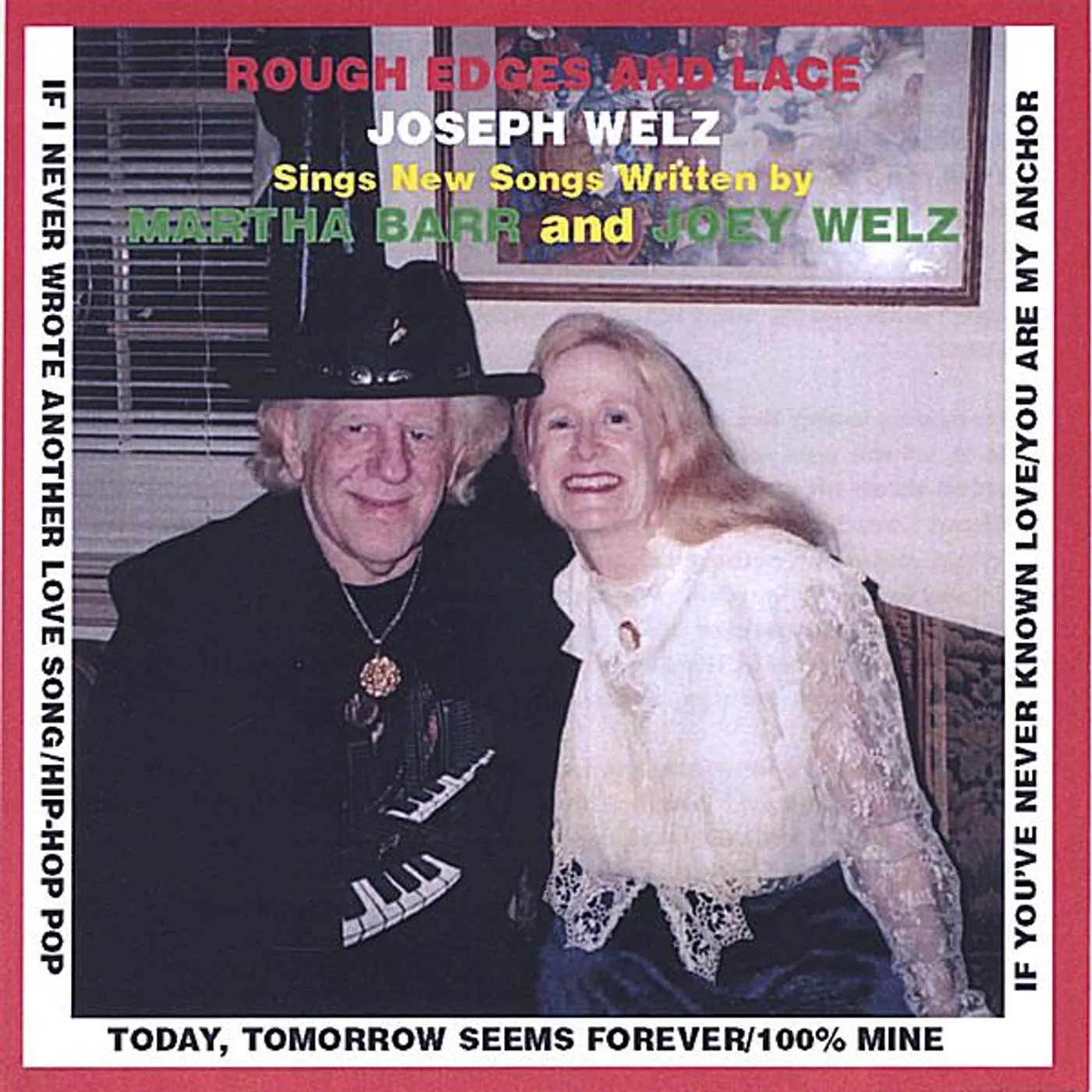 Joey Welz ROUGH EDGES & LACE CD
