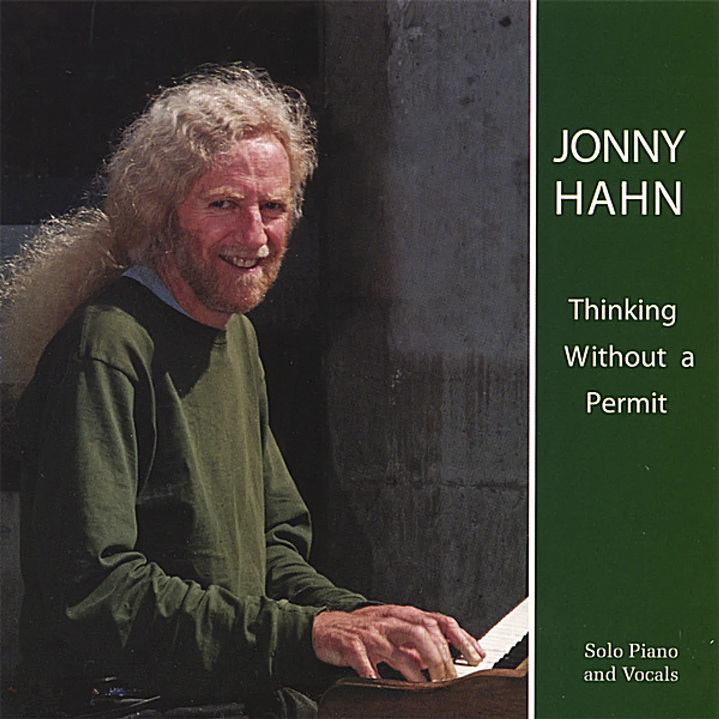 Jonny Hahn THINKING WITHOUT A PERMIT CD