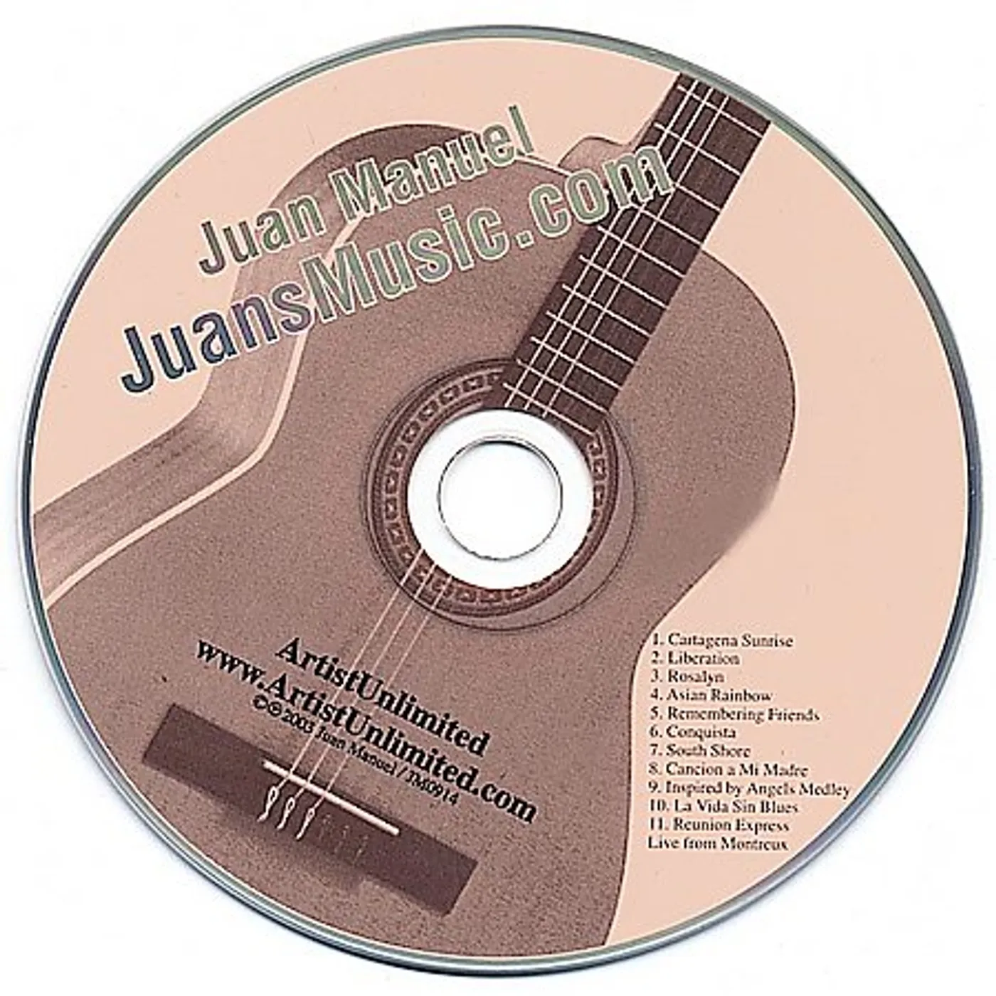 Juan Manuel JUANSMUSIC.COM CD