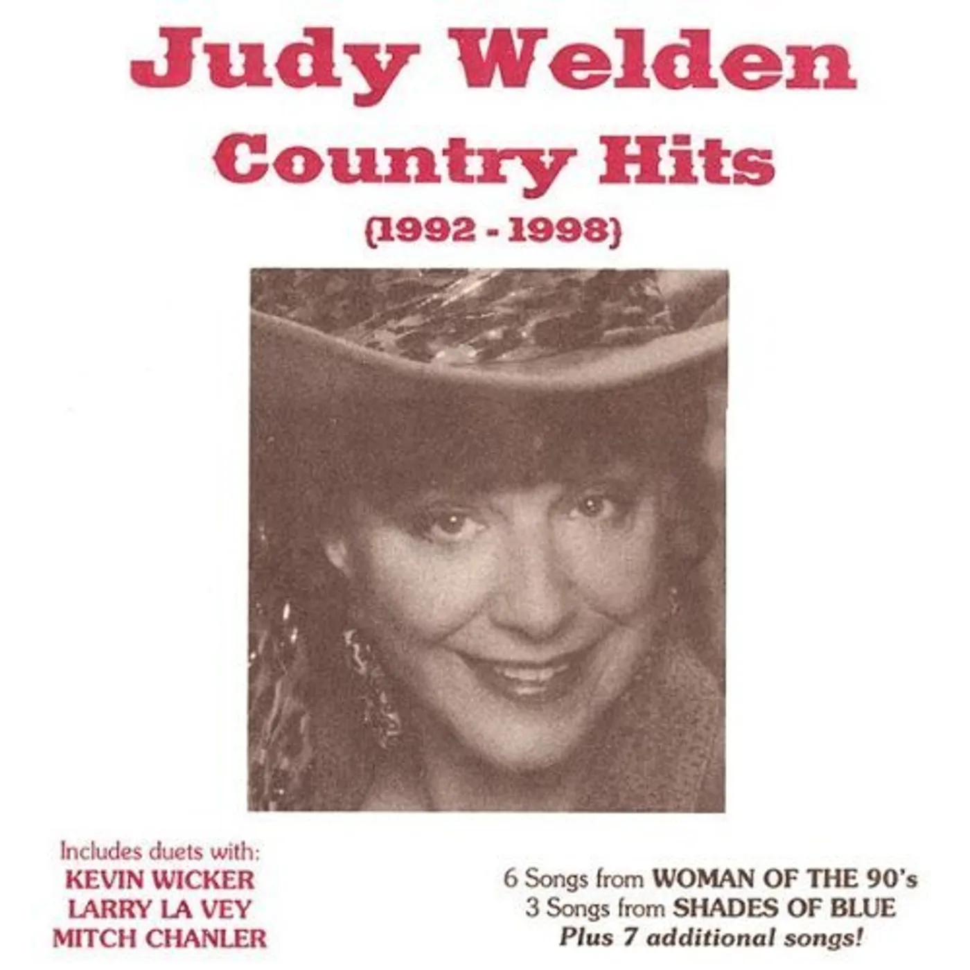 JUDY WELDEN-COUNTRY HITS 1992-98 CD