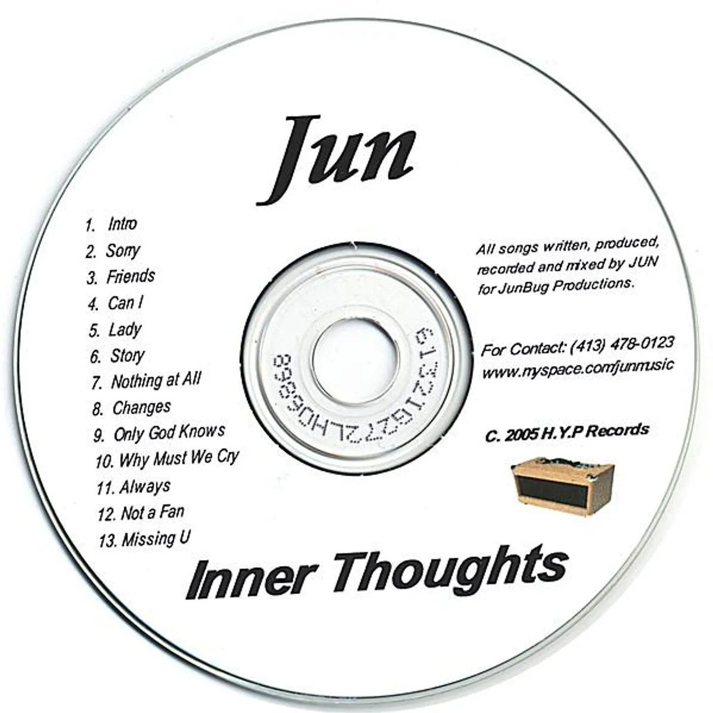 JUN INNER THOUGHTS CD