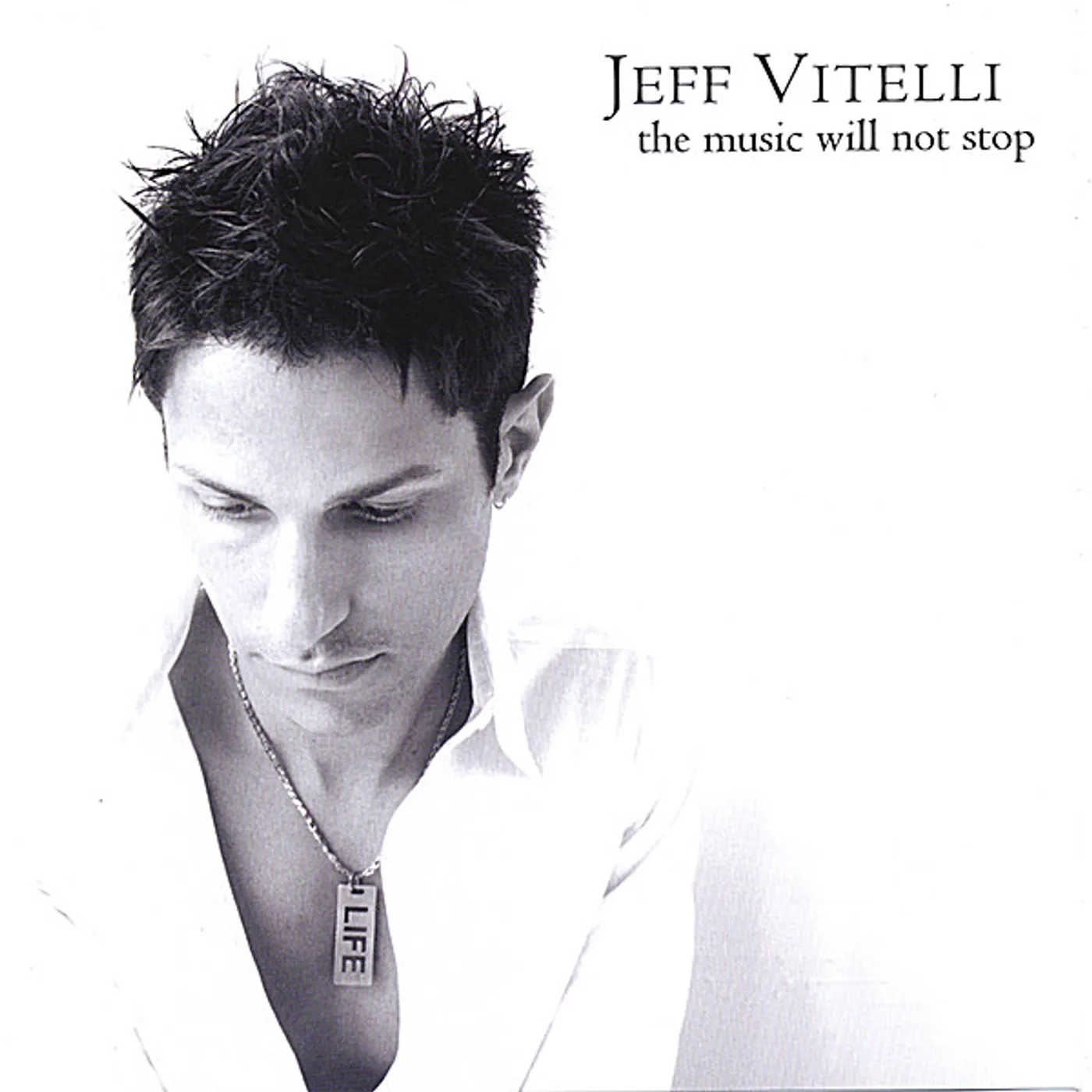 Jeff Vitelli MUSIC WILL NOT STOP CD