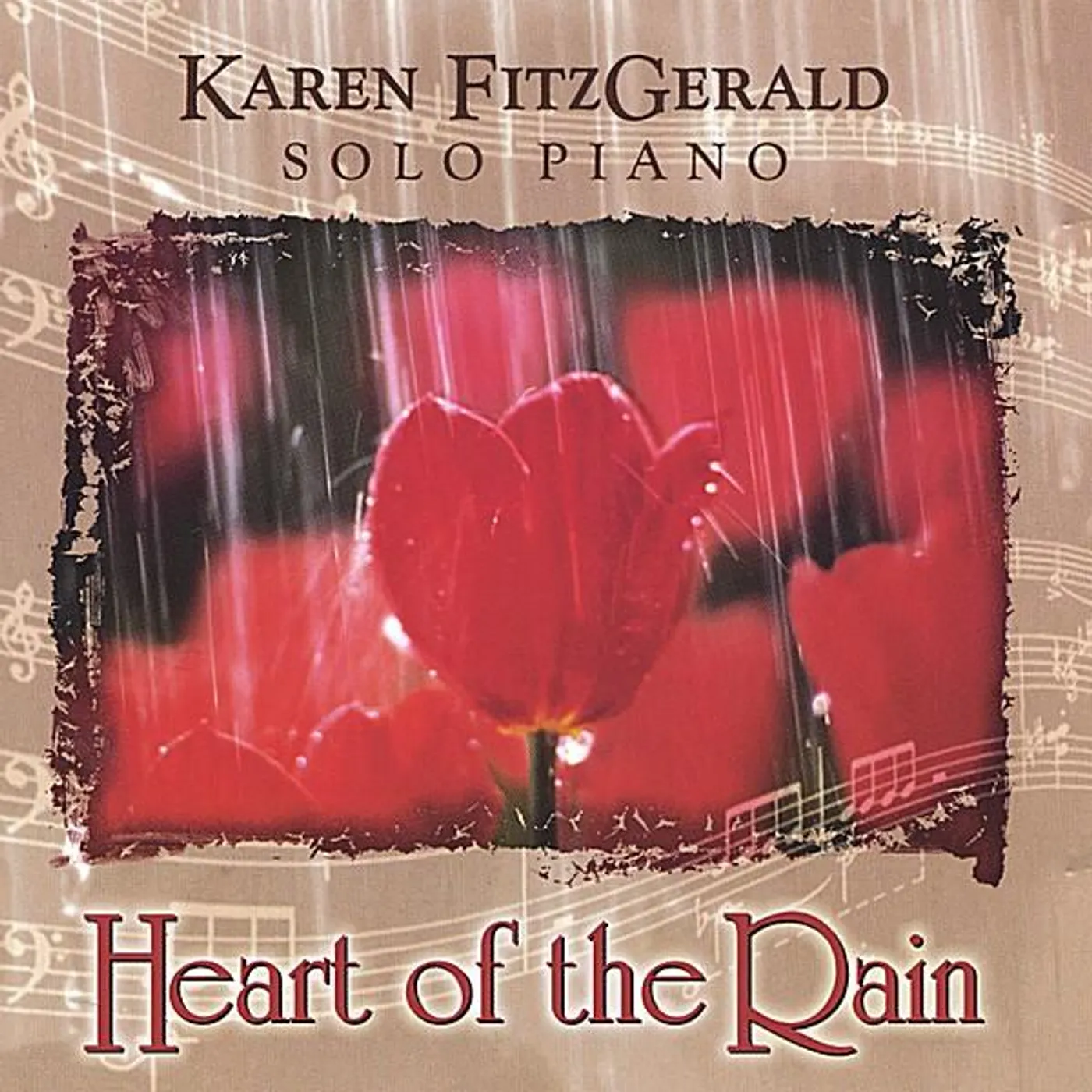 Karen FitzGerald HEART OF THE RAIN CD