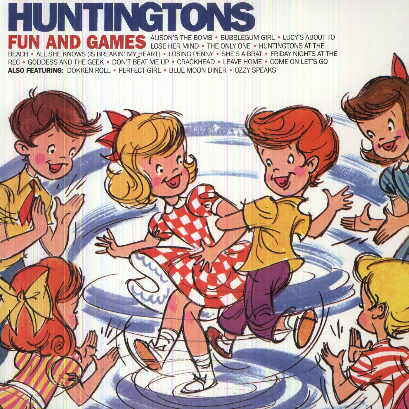 Huntingtons FUN & GAMES Vinyl Record