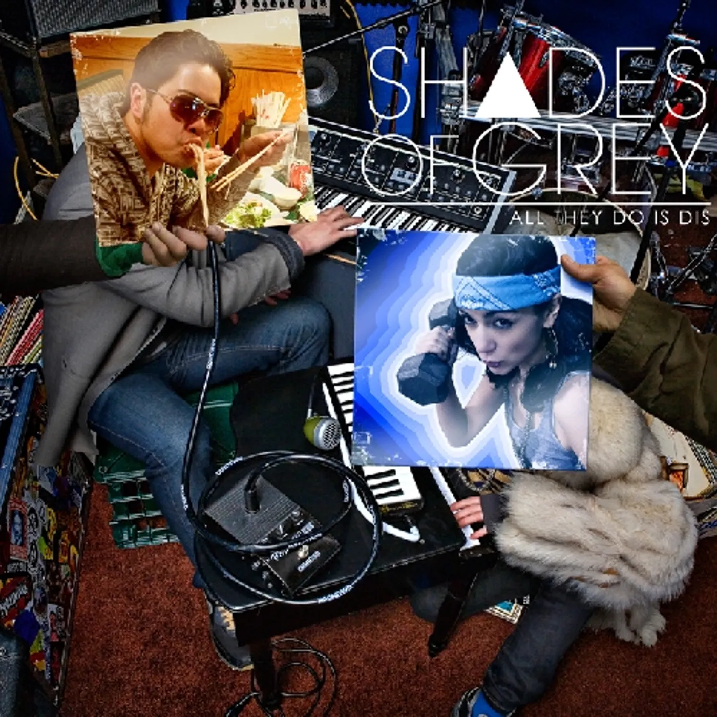 Shades of Grey ALL THEY DO IS DIS Vinyl Record