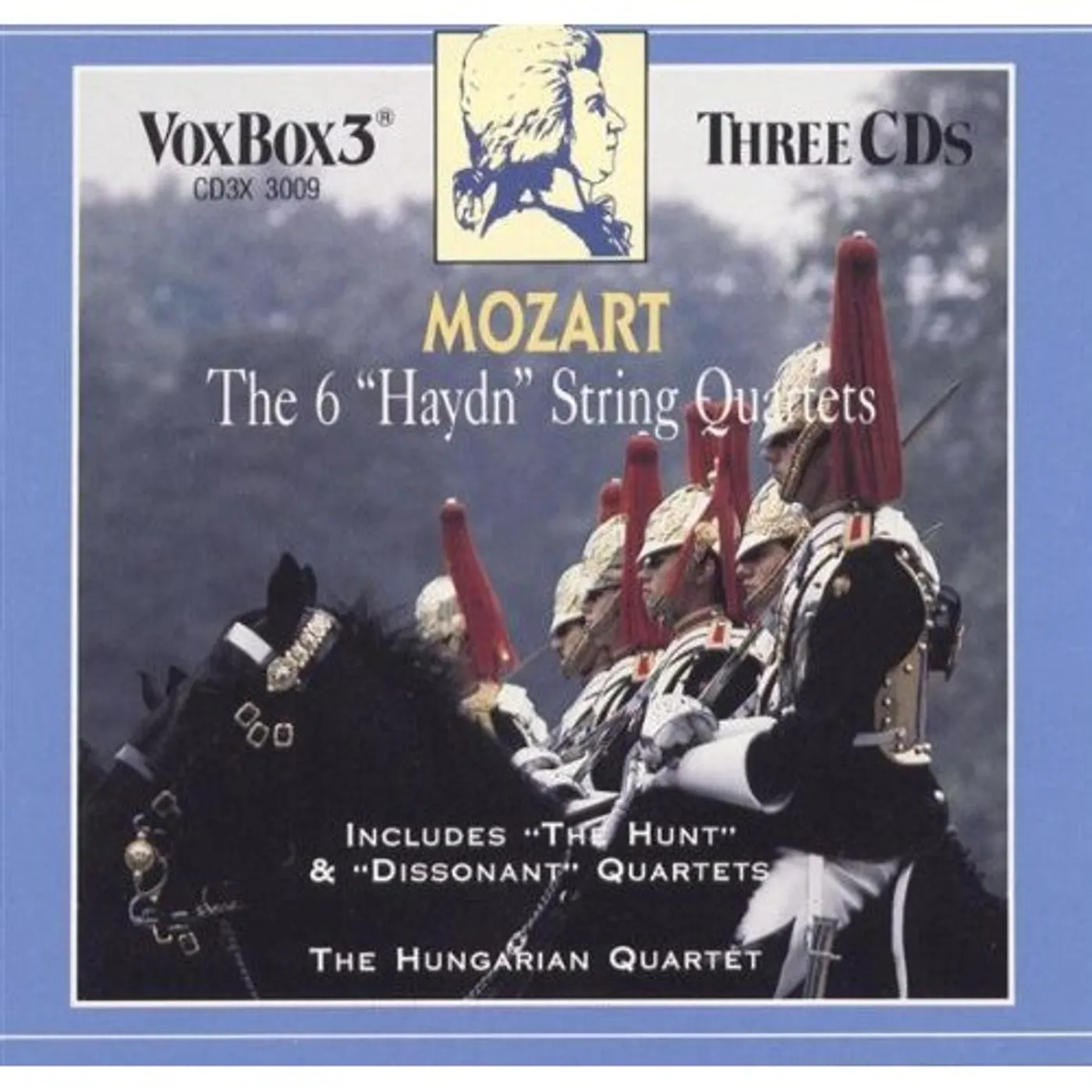 Mozart / Hungarian Quartet 6 HAYDN QUARTETS CD