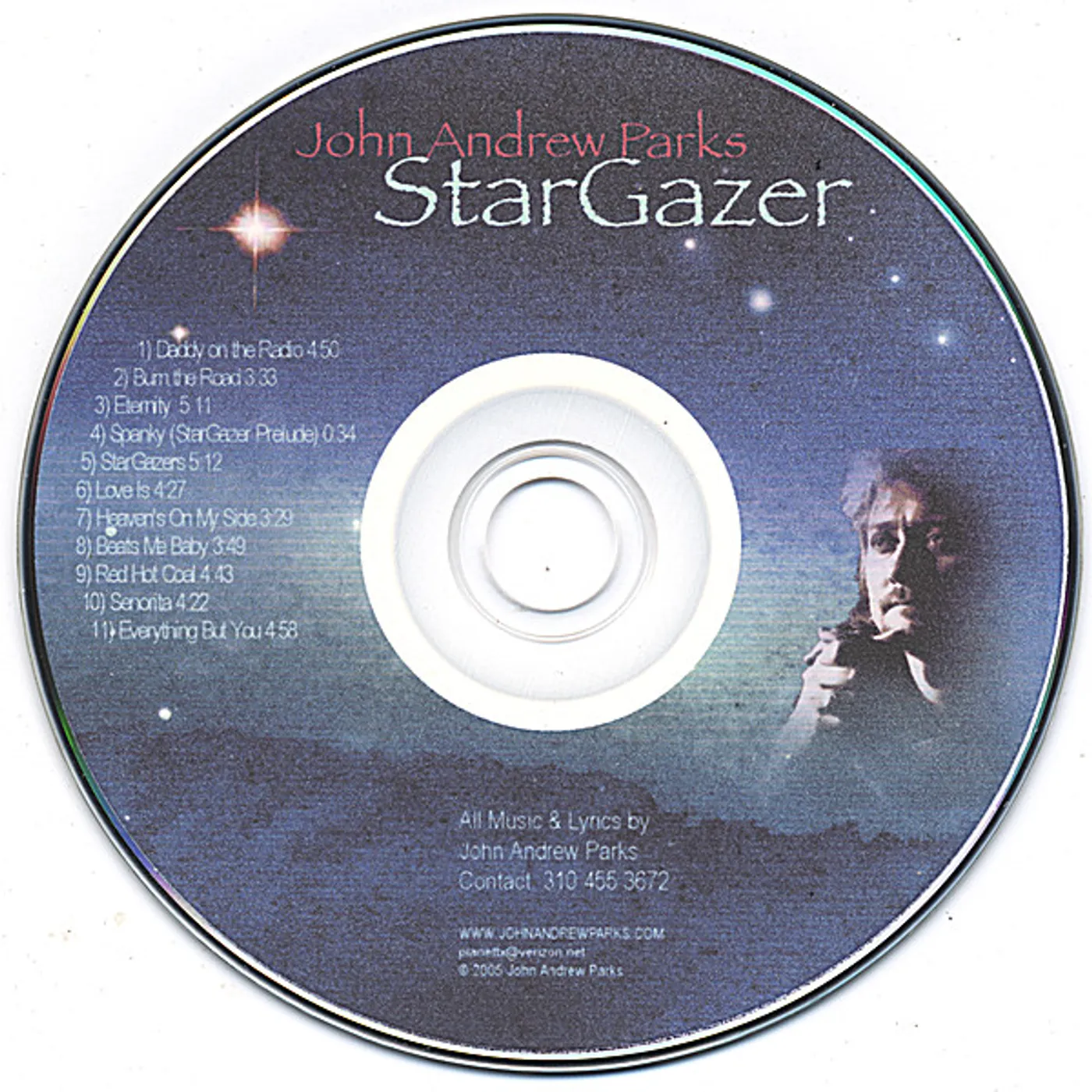 John Andrew Parks STARGAZER CD
