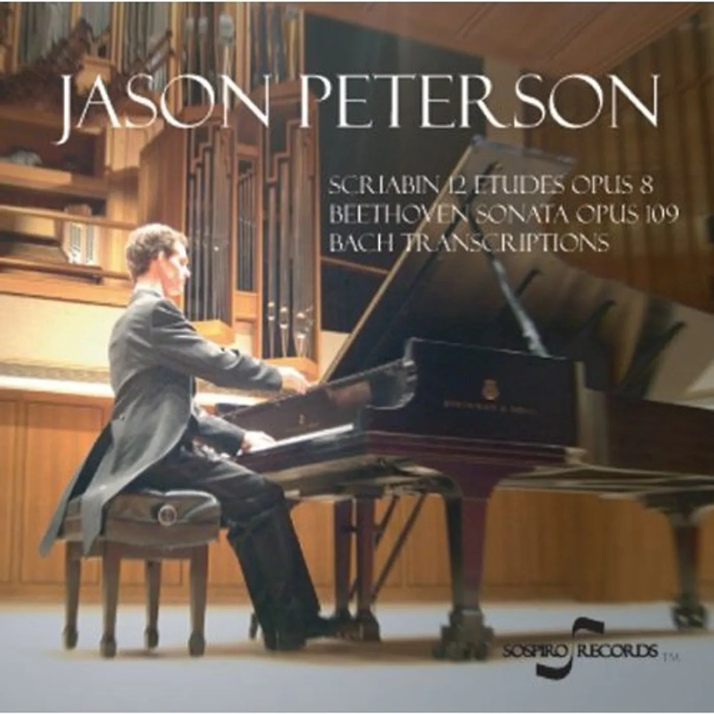 Jason Peterson SCRIABIN BEETHOVEN BACH CD