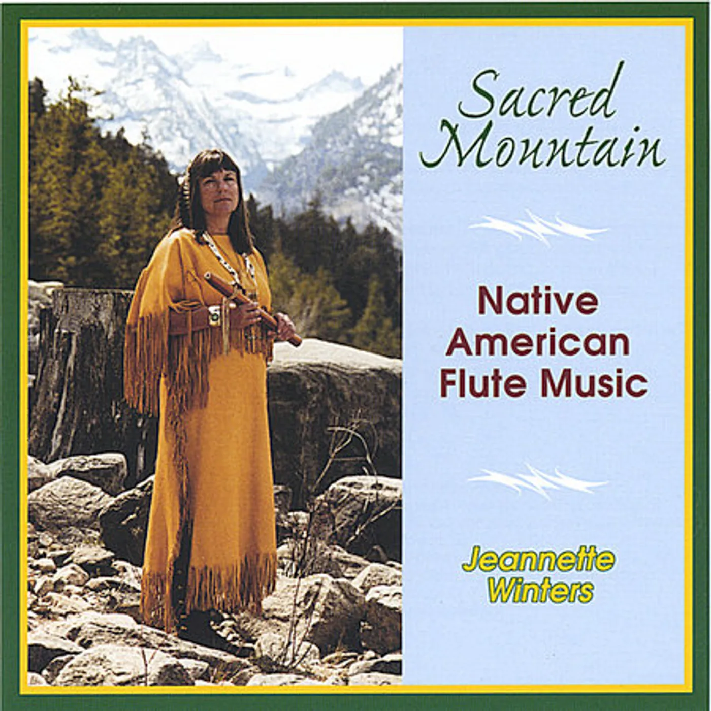Jeannette Winters SACRED MOUNTAIN: NATIVE AMERICAN FLUTE MUSIC CD