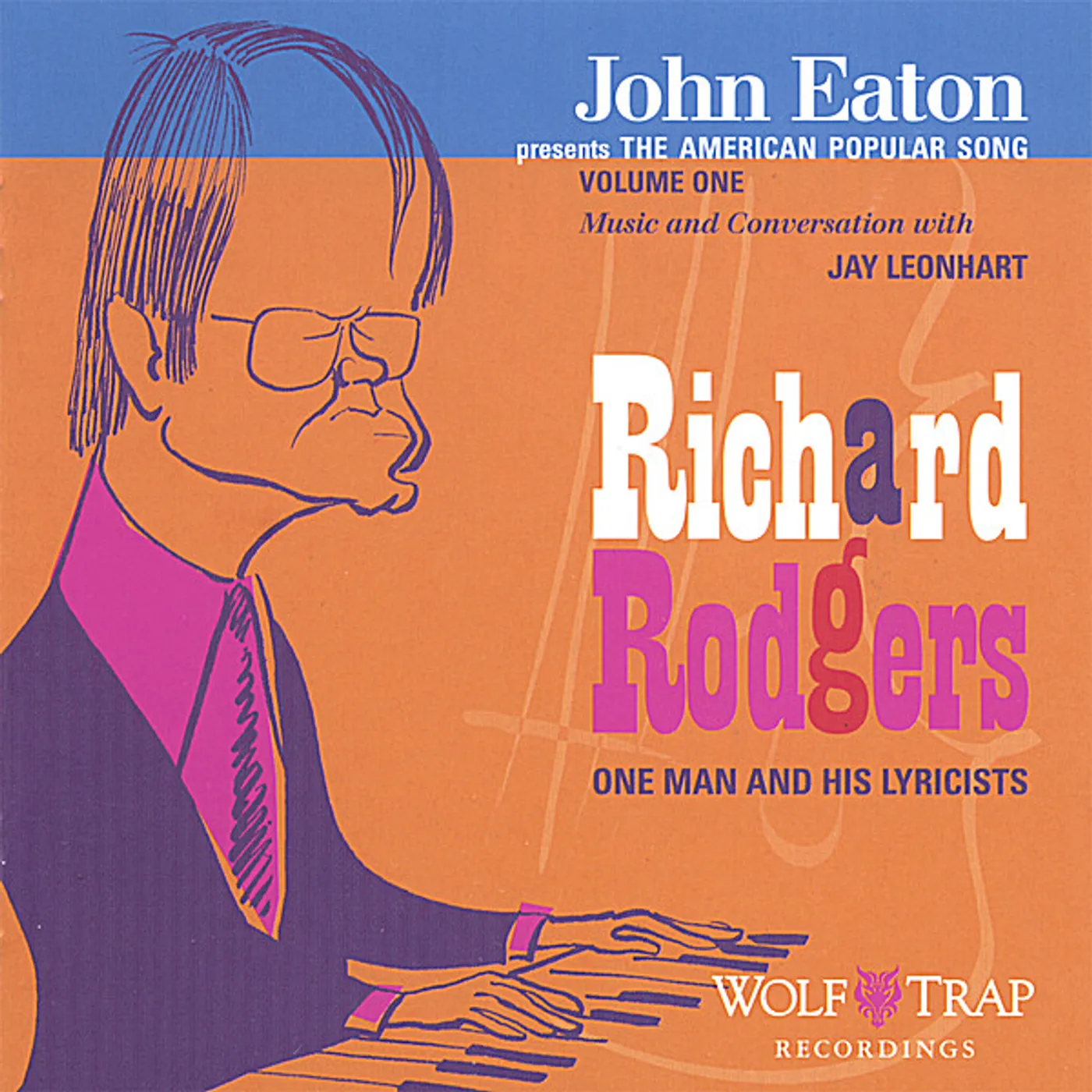 John Eaton AMERICAN POPULAR SONG: RICHARD RODGERS-ONE MAN & H CD