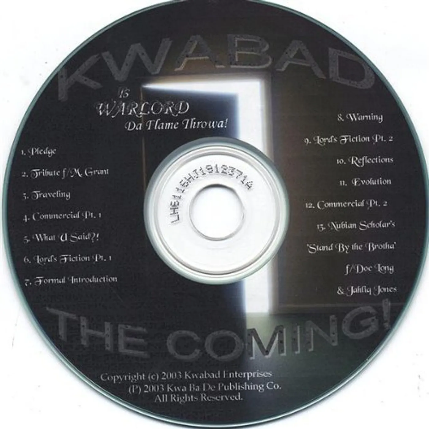 Kwabad COMING! CD