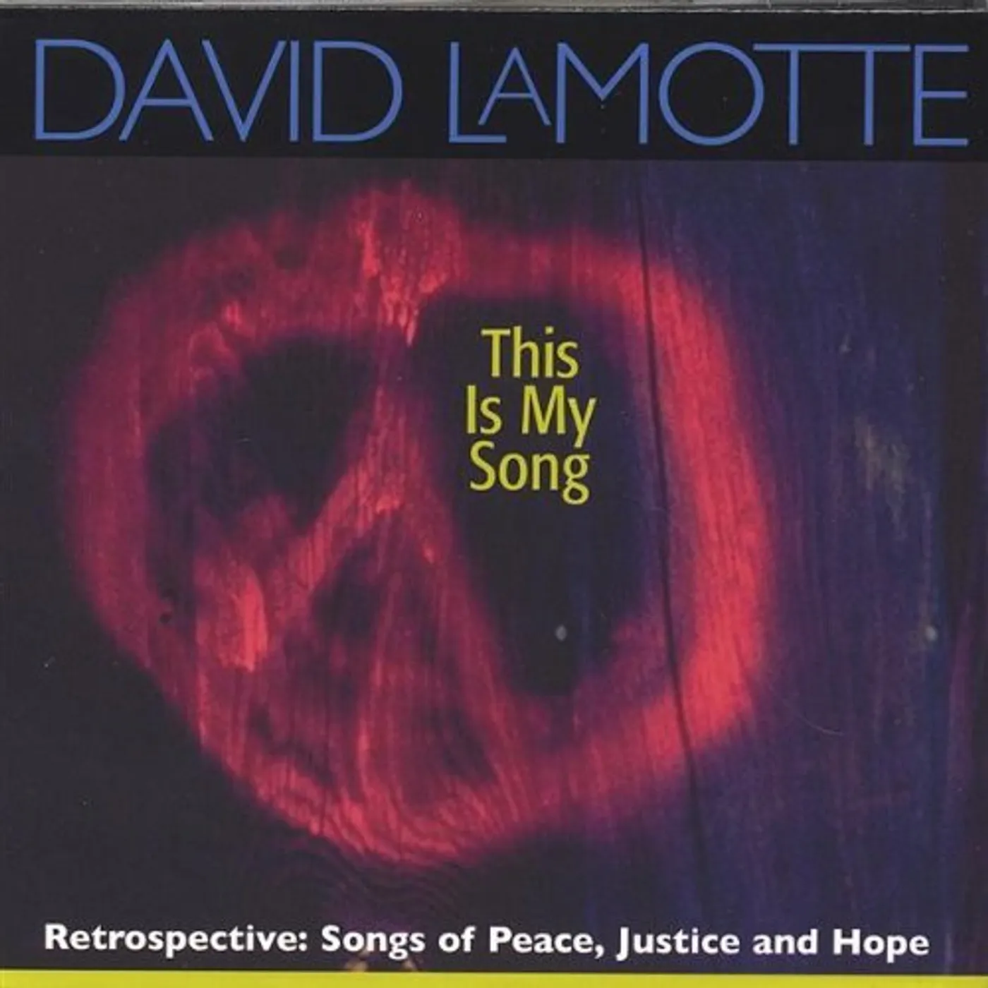 David LaMotte THIS IS MY SONG CD