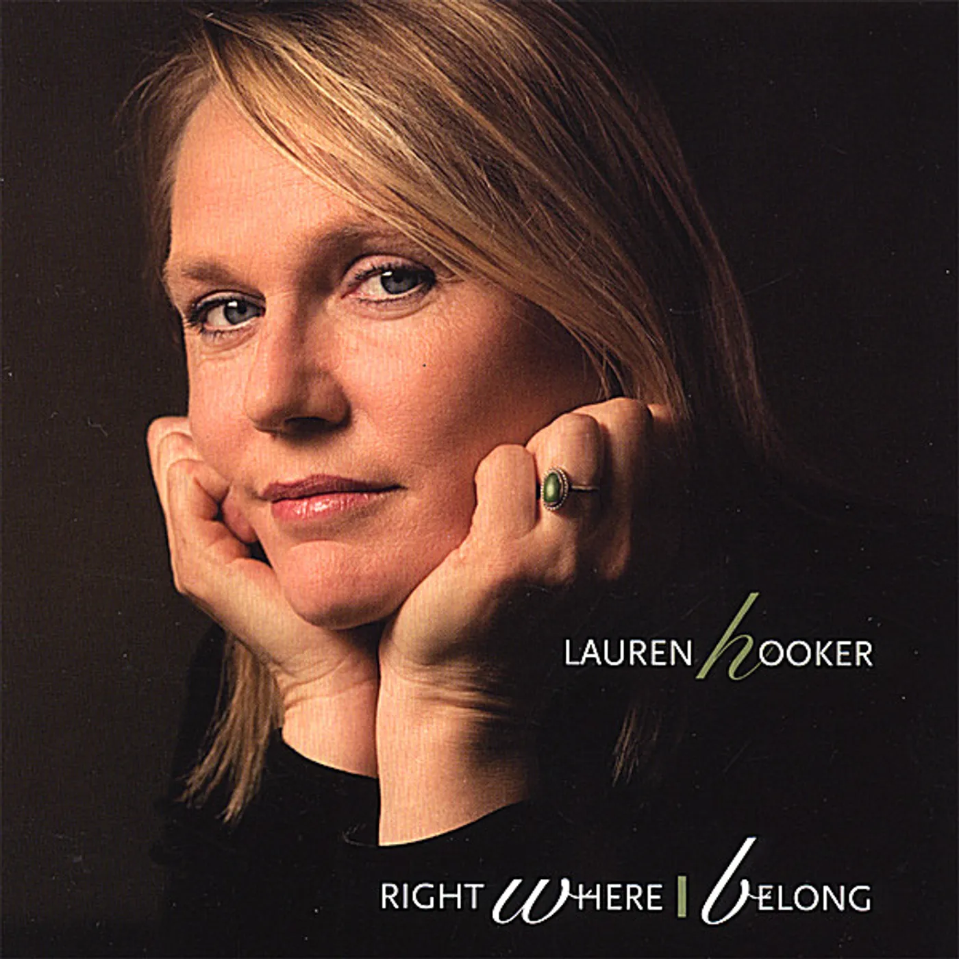 Lauren Hooker RIGHT WHERE I BELONG CD